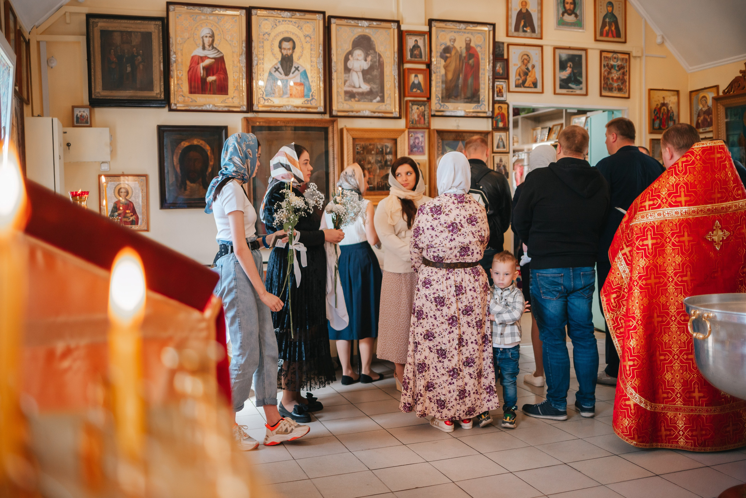 Крещение Свята. Семейный lifestyle фотограф в Санкт-Петербурге Людмила Пахомова