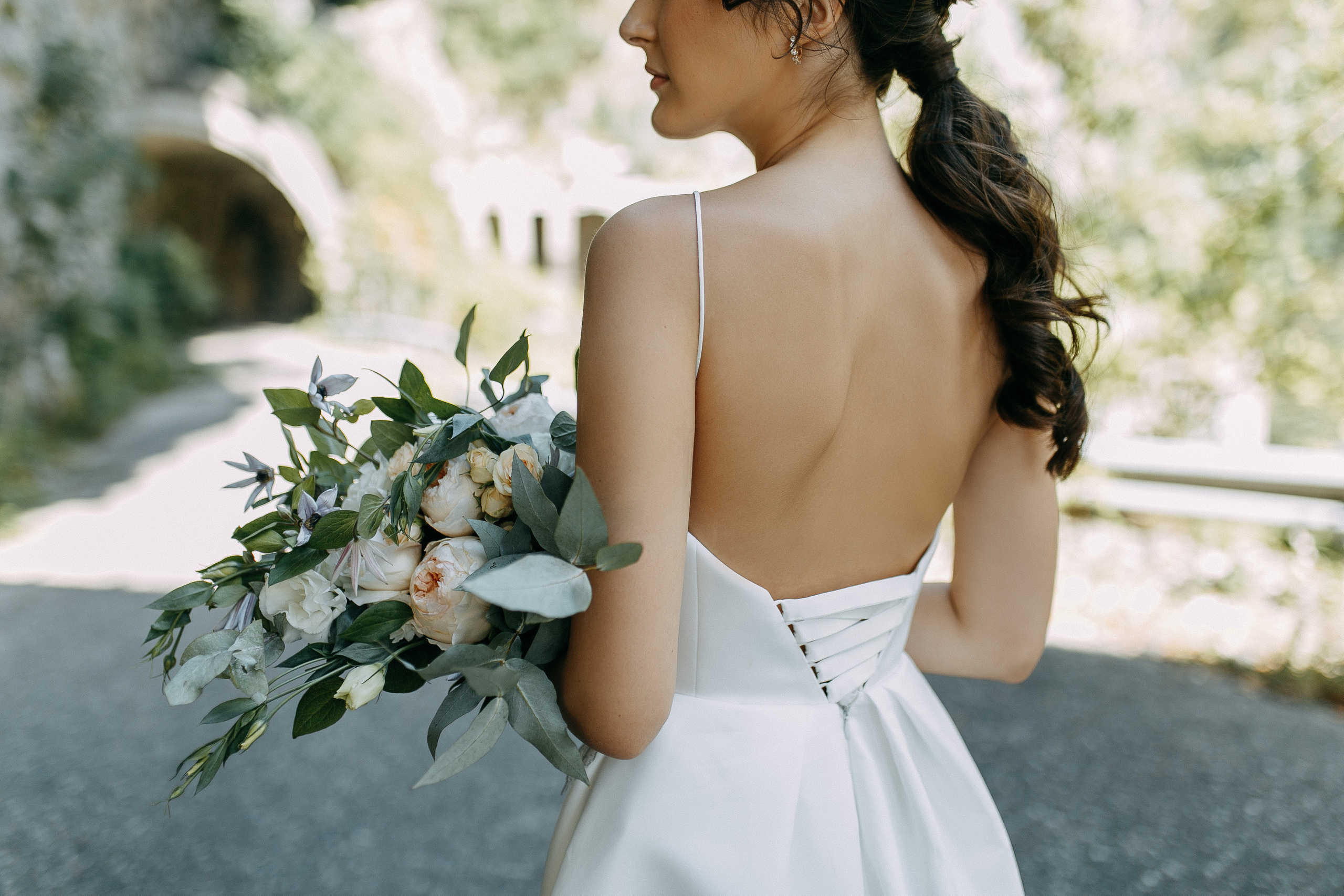 свадебный букет в Сочи в горах