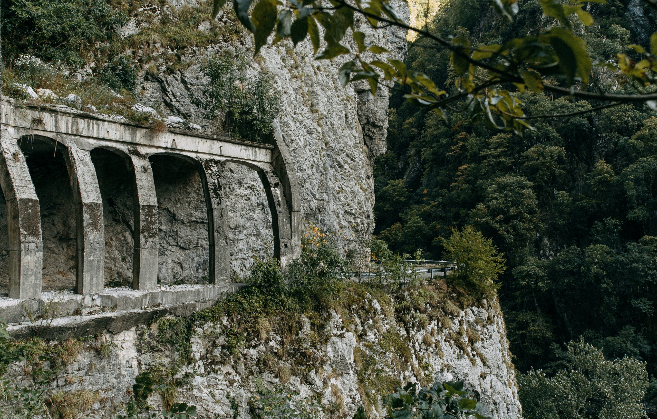 Красивый вид Сочи в горах