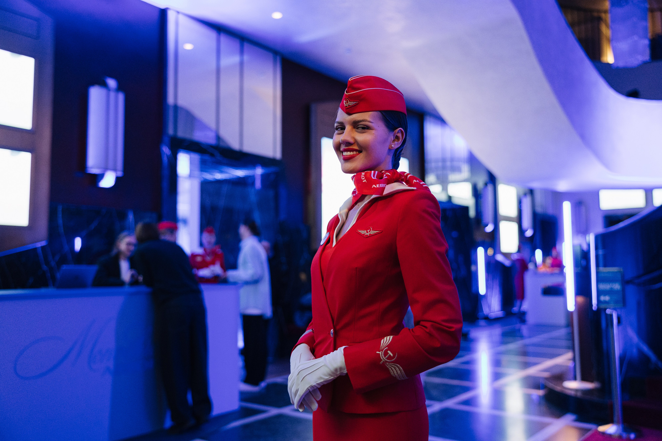 Monochrome x Aeroflot. Фотограф Олег Коровяков