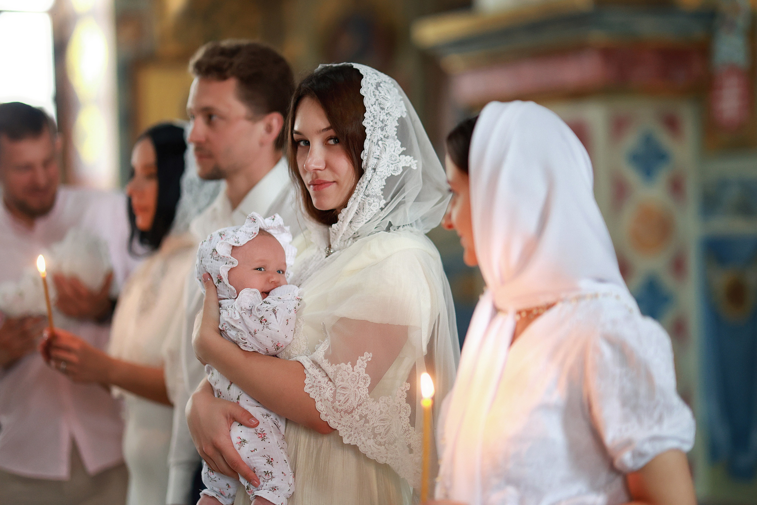 Крещение Софии и Мии. Фотограф на крещение и венчание