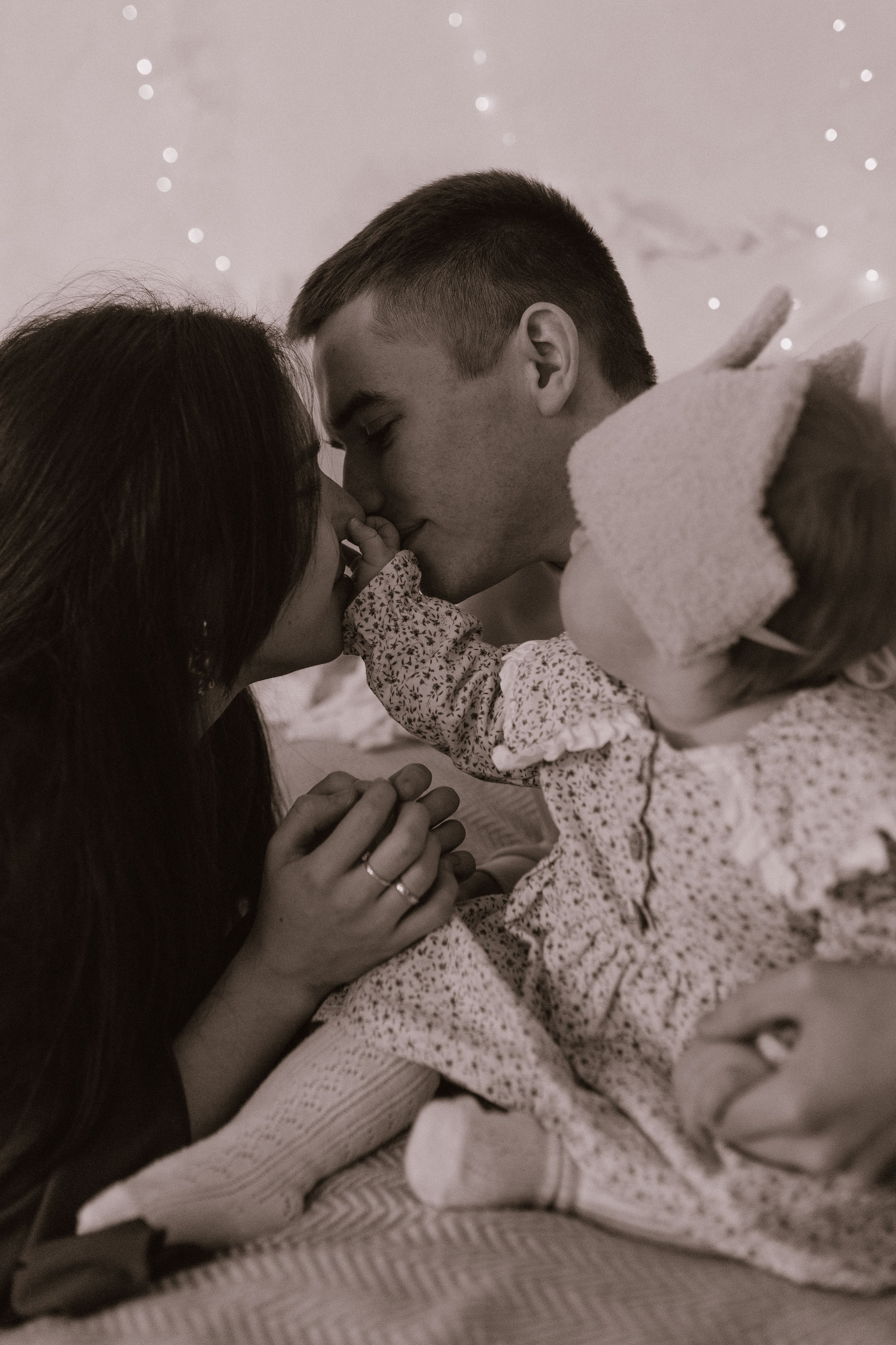 Новогодняя история Дмитрия, Полины и Анюты. Фотограф в Ставрополе Svetlana Matveeva