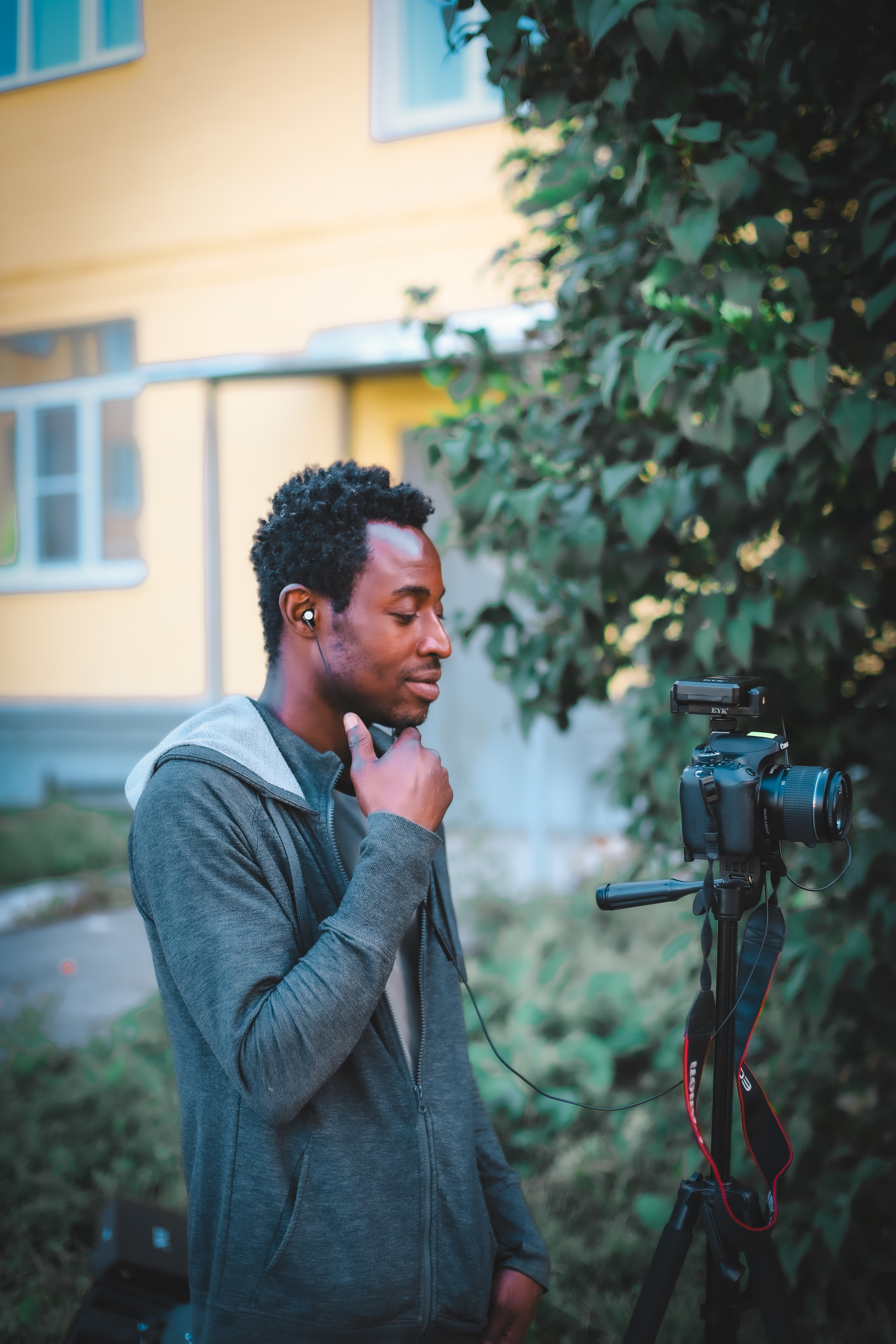 Съемка фильма. Фотограф беременности и семейных историй Эльвира Акарибе в городе Краснодар!