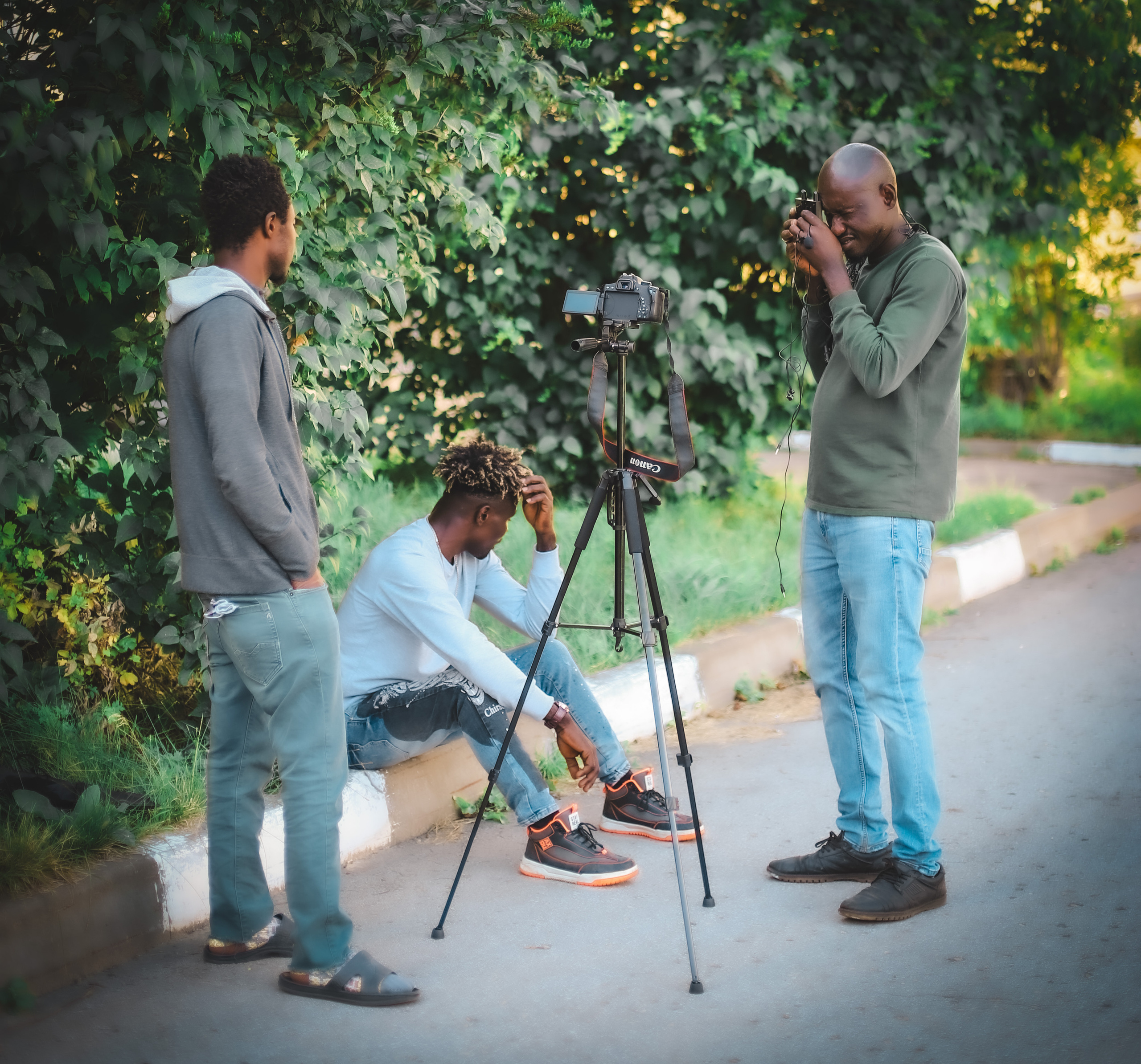 Съемка фильма. Фотограф беременности и семейных историй Эльвира Акарибе в городе Краснодар!