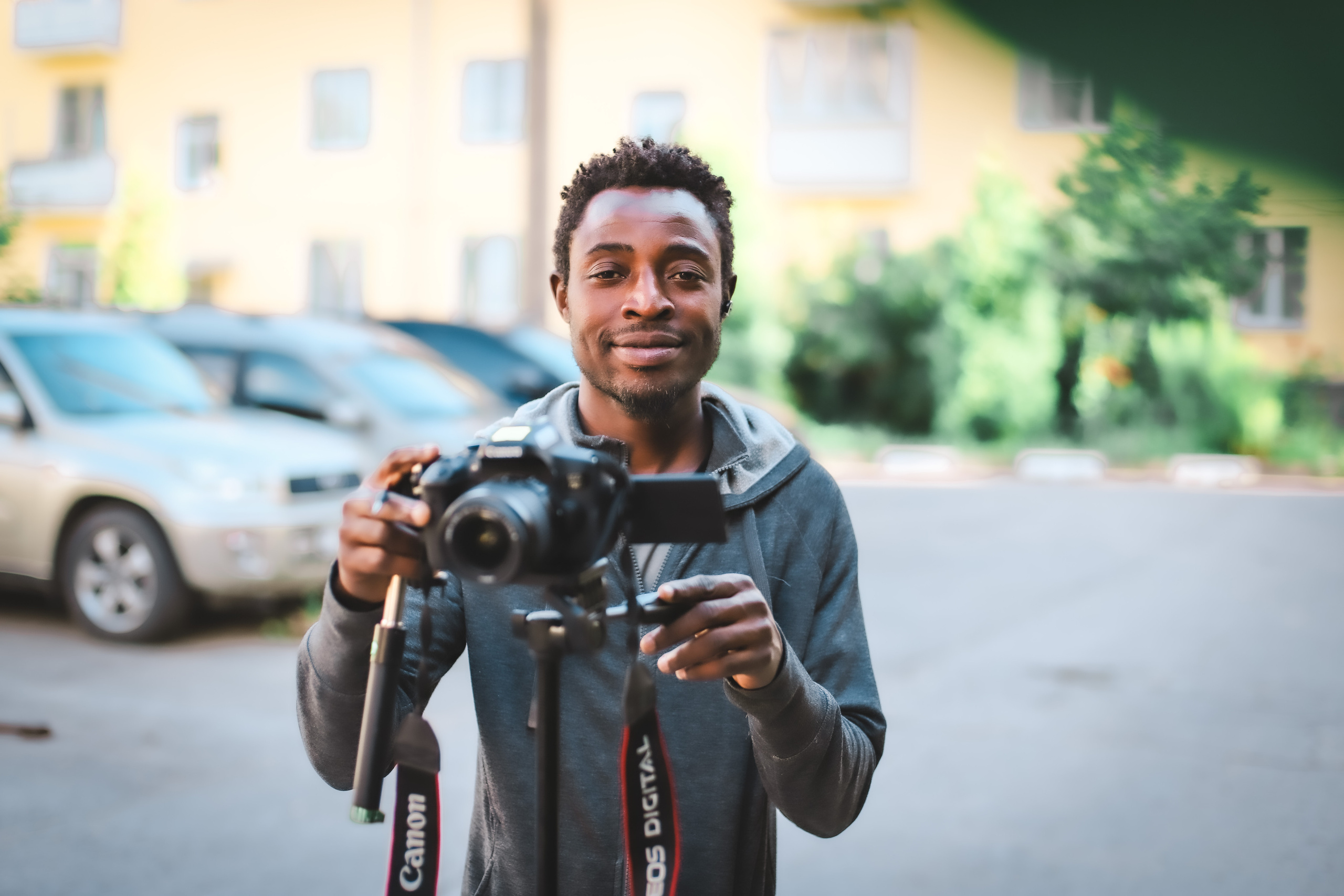 Съемка фильма. Фотограф беременности и семейных историй Эльвира Акарибе в городе Краснодар!