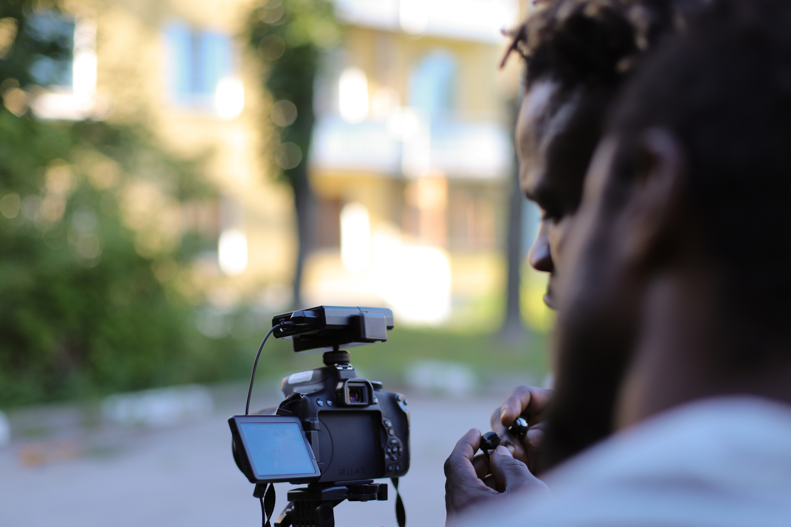 Съемка фильма. Фотограф беременности и семейных историй Эльвира Акарибе в городе Краснодар!