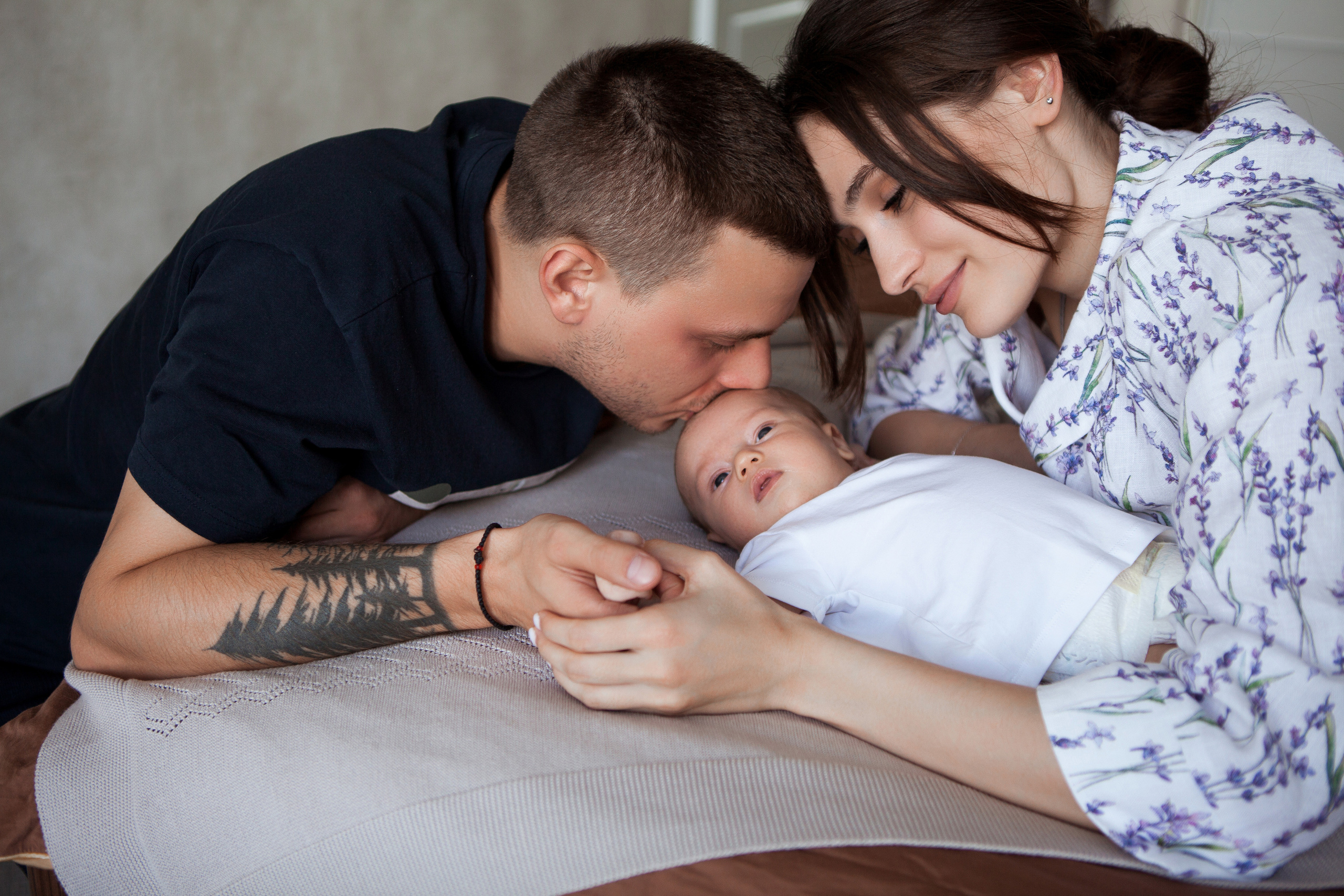 Артём, Женя и малыш Ваня. Свадебный фотограф в Воронеже Вероника Богай