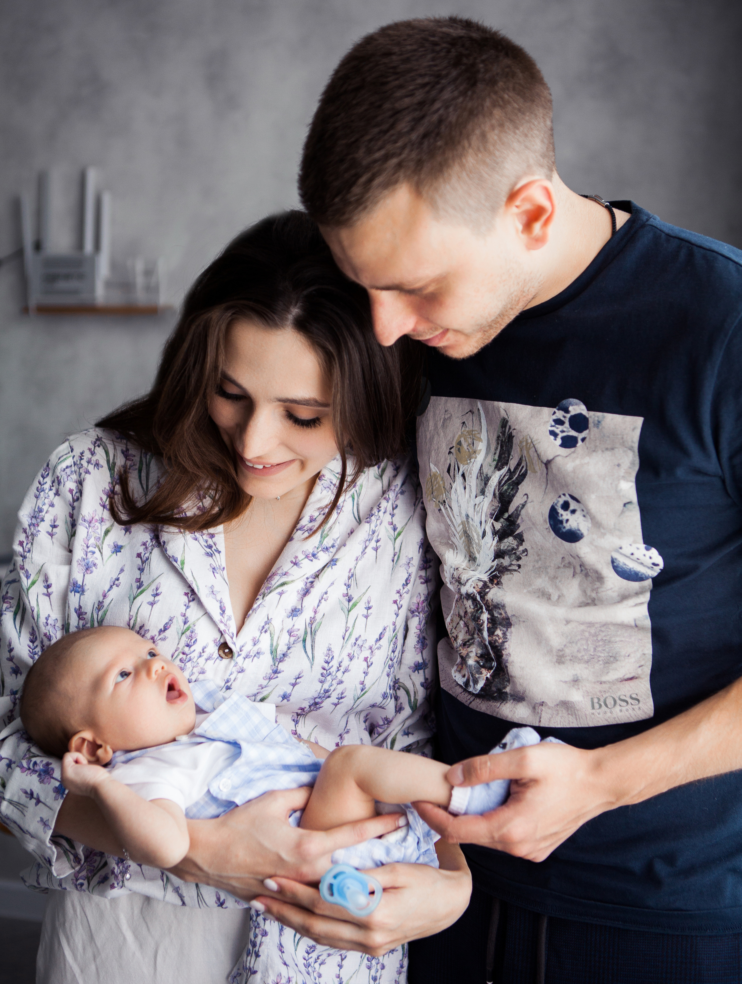 Артём, Женя и малыш Ваня. Свадебный фотограф в Воронеже Вероника Богай