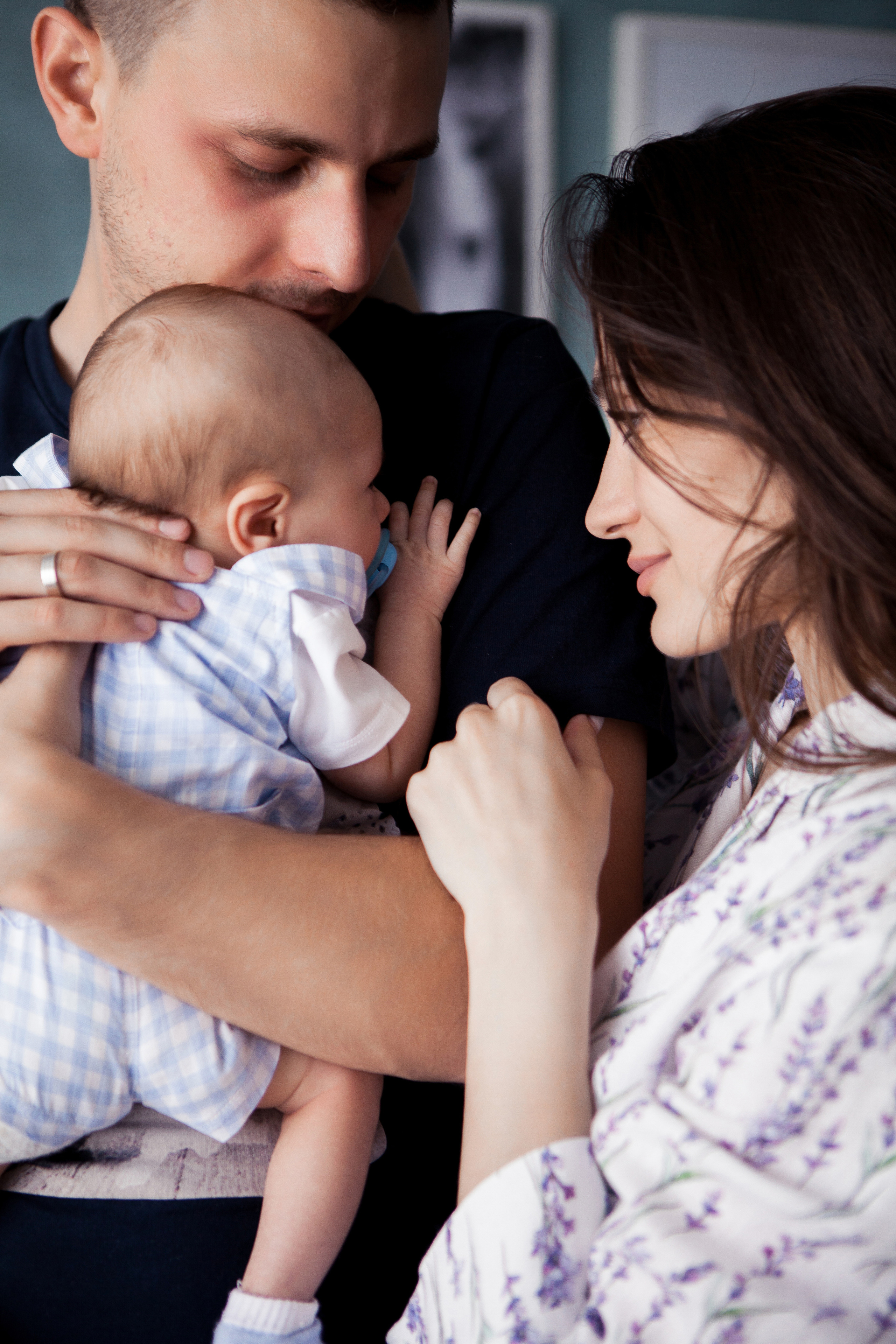 Артём, Женя и малыш Ваня. Свадебный фотограф в Воронеже Вероника Богай
