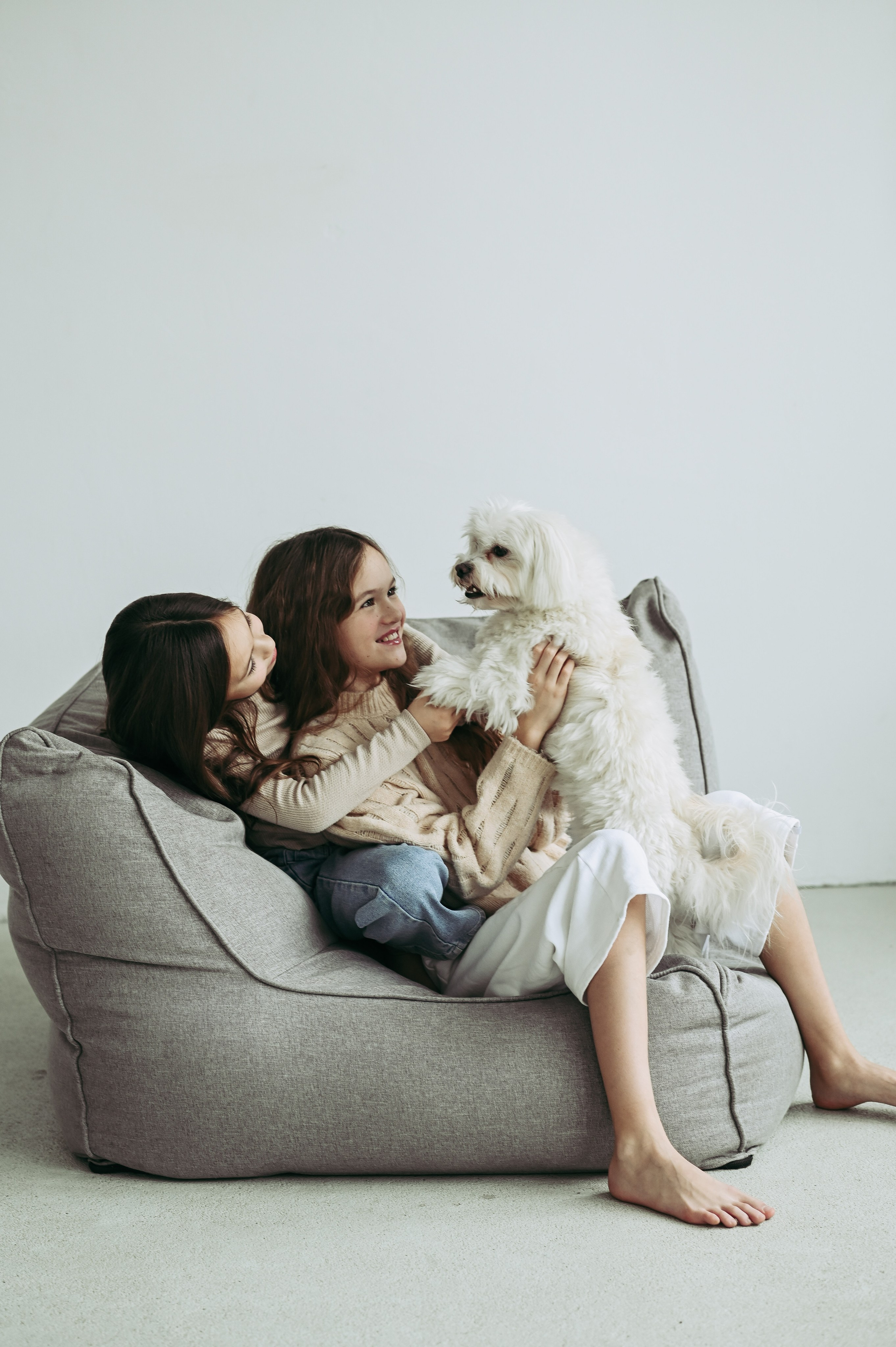 Семейная съемка в студии. Фотограф Казань