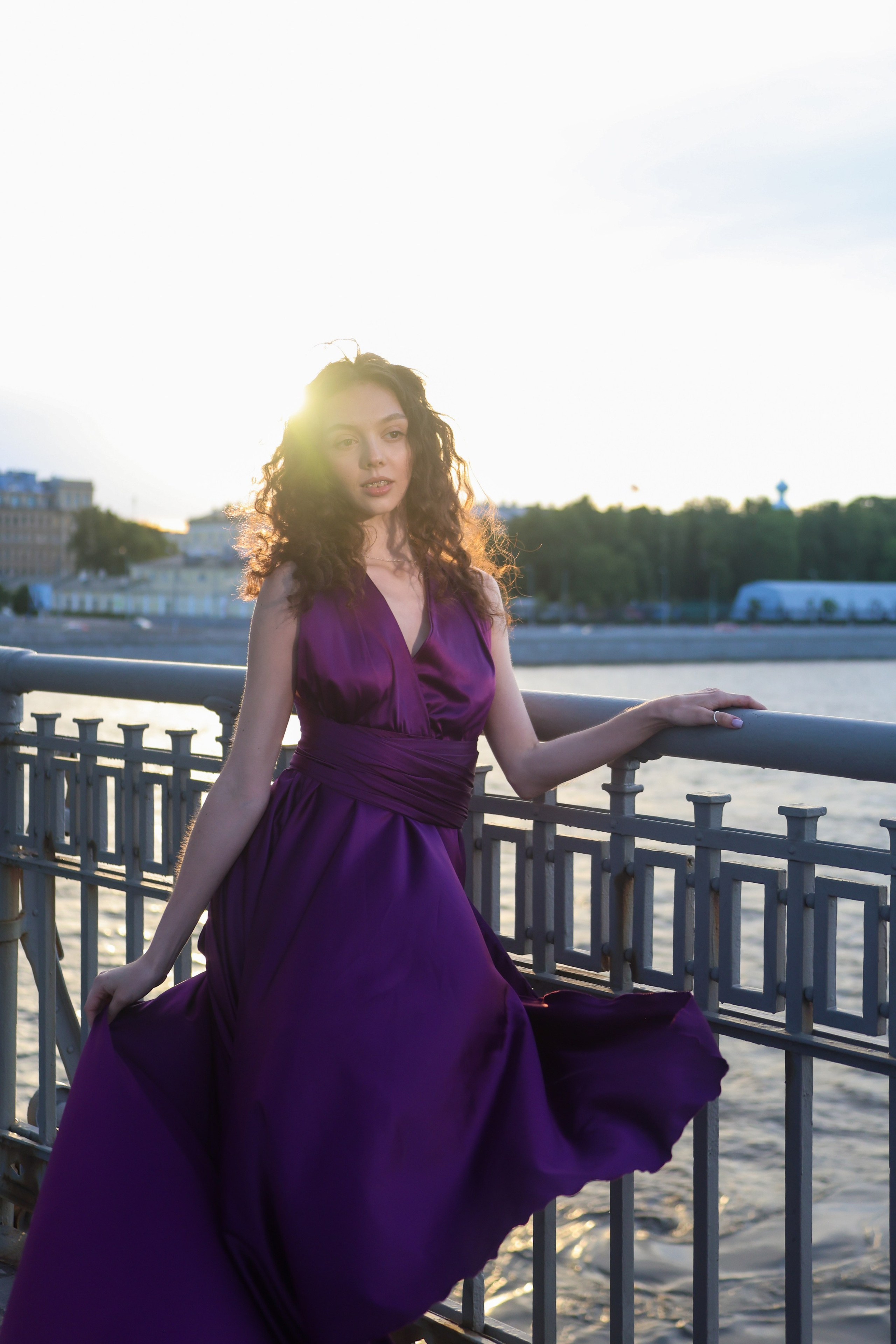 Анна. Большеохтинский мост. Фотограф состояний Марина Савинская