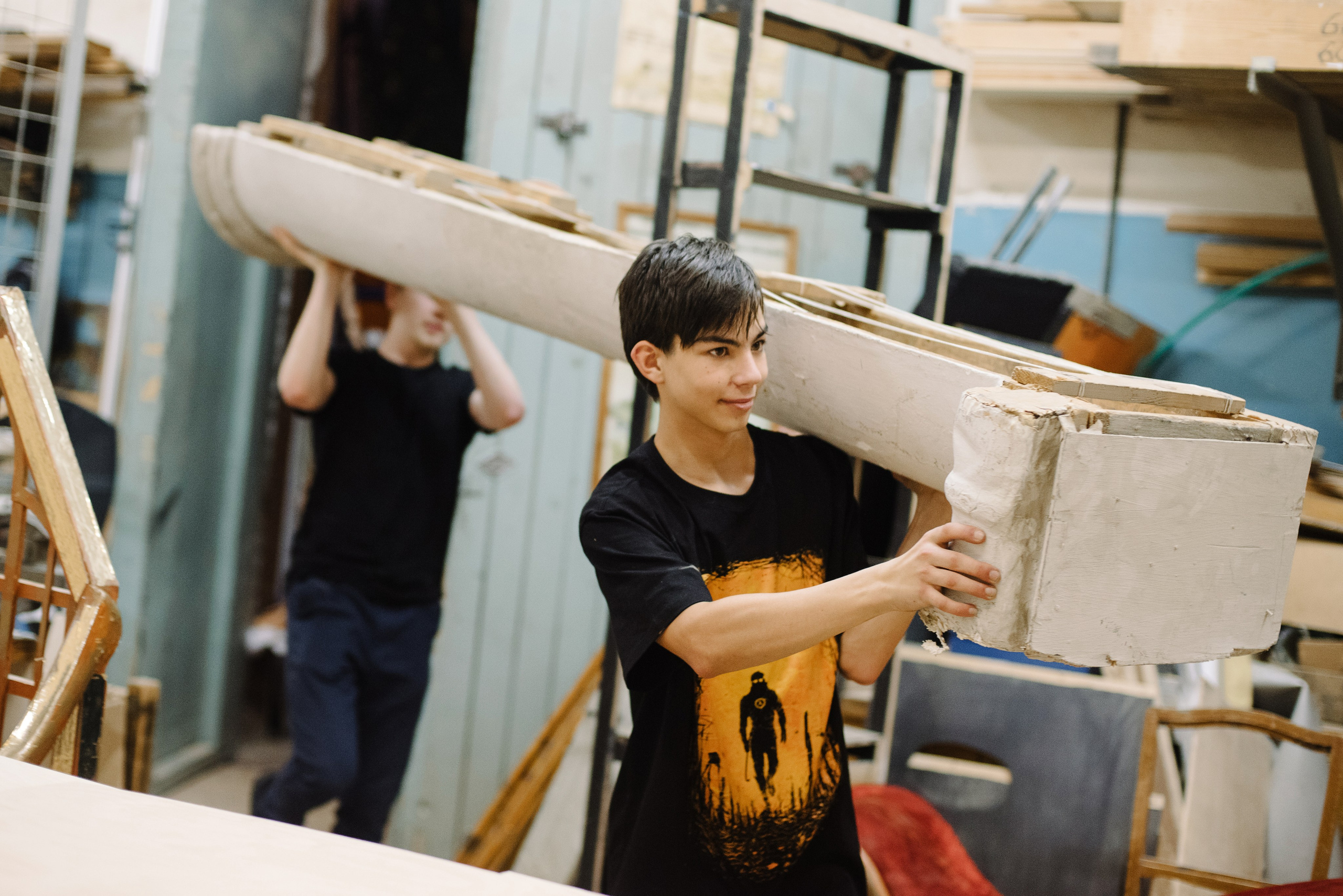 ТЮТ. За сценой. Мастерские. Фотограф Алиса Калинина