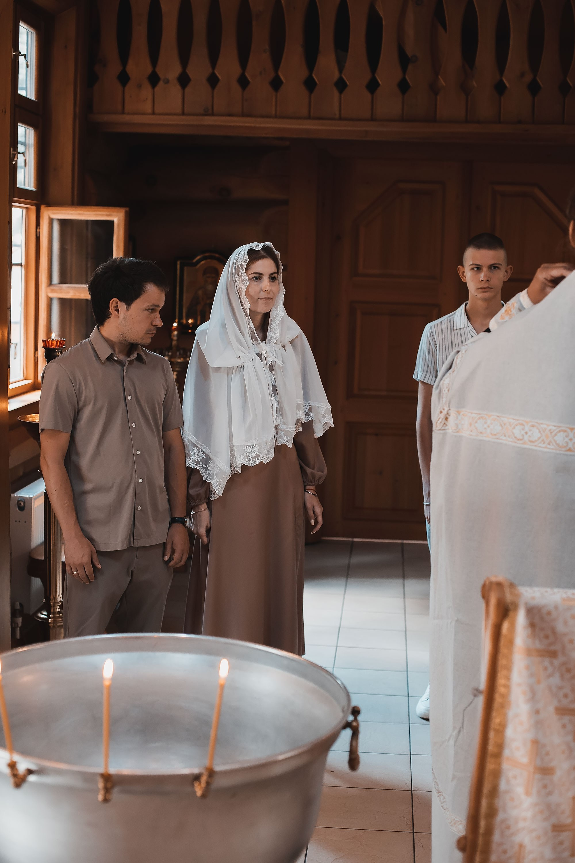 Крещение Ксении. Семейный, индивидуальный фотограф в Москве Ангели Марина