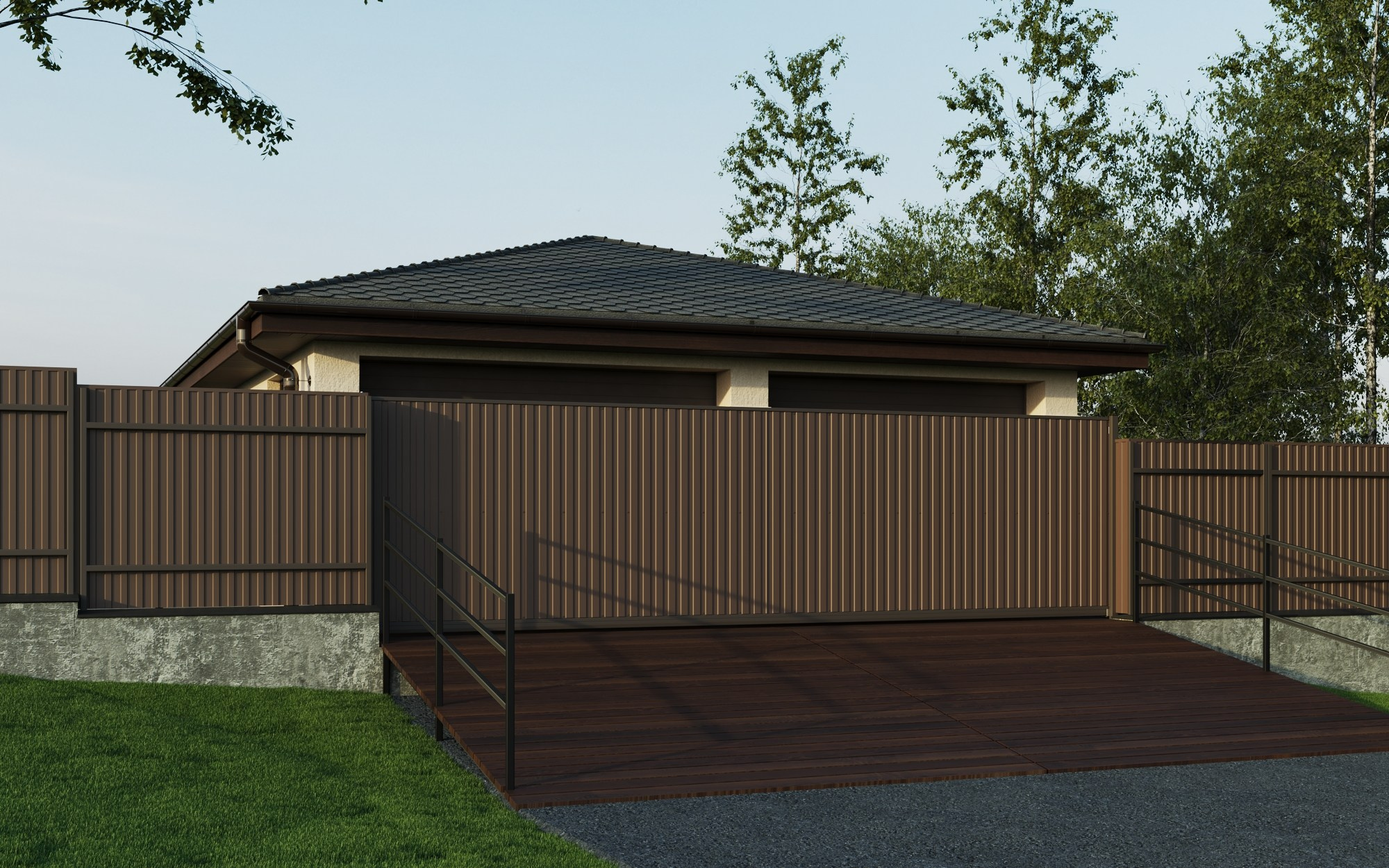 Экстерьеры. 3D-визуализация интерьеров и мебели | Larionova.vis — для студий и дизайнеров