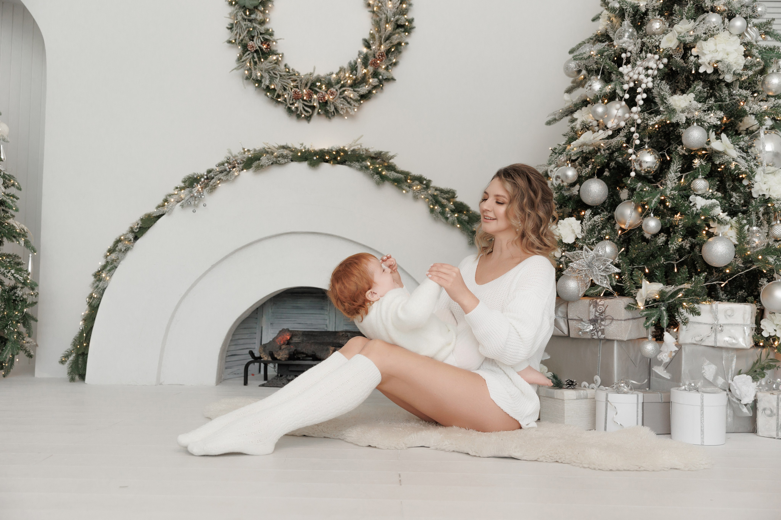 Ольга с семьей. Фотограф женского портрета, беременности и материнства Харькова Елена