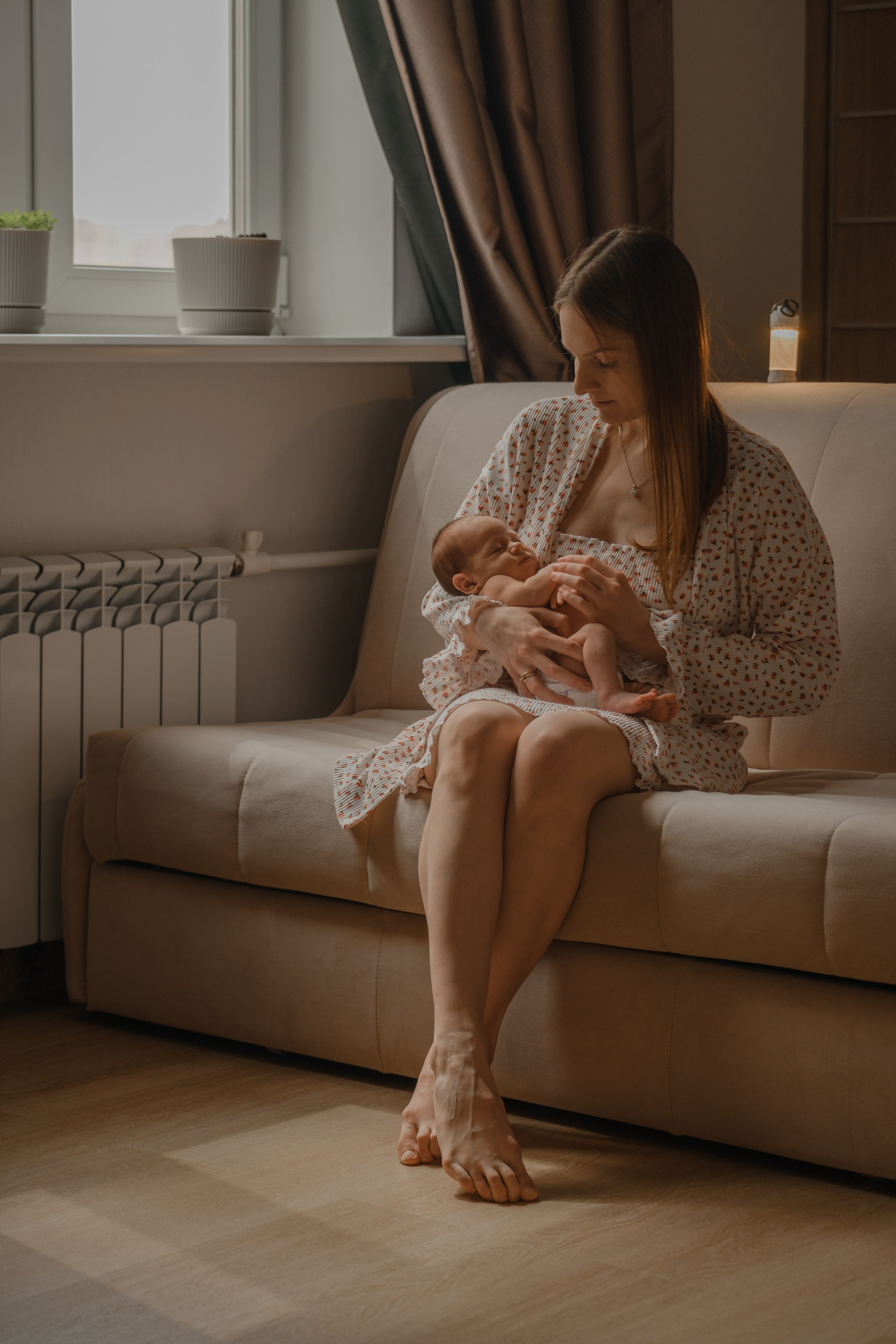 Первые месяцы с малышом. Фотограф в Тарусе Серпухове Москве Рина Дукежанова