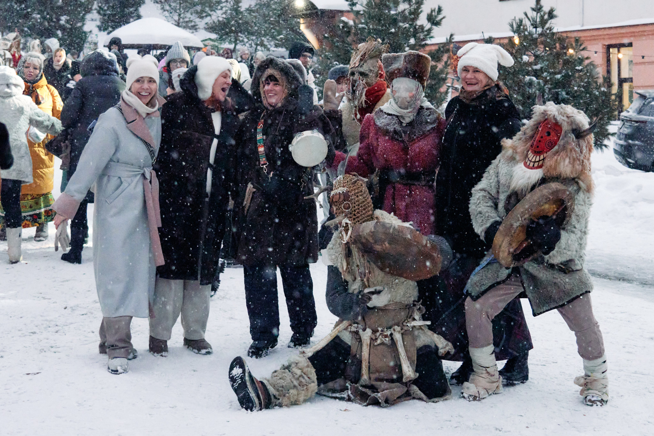 С медведем по соседям. Фотограф