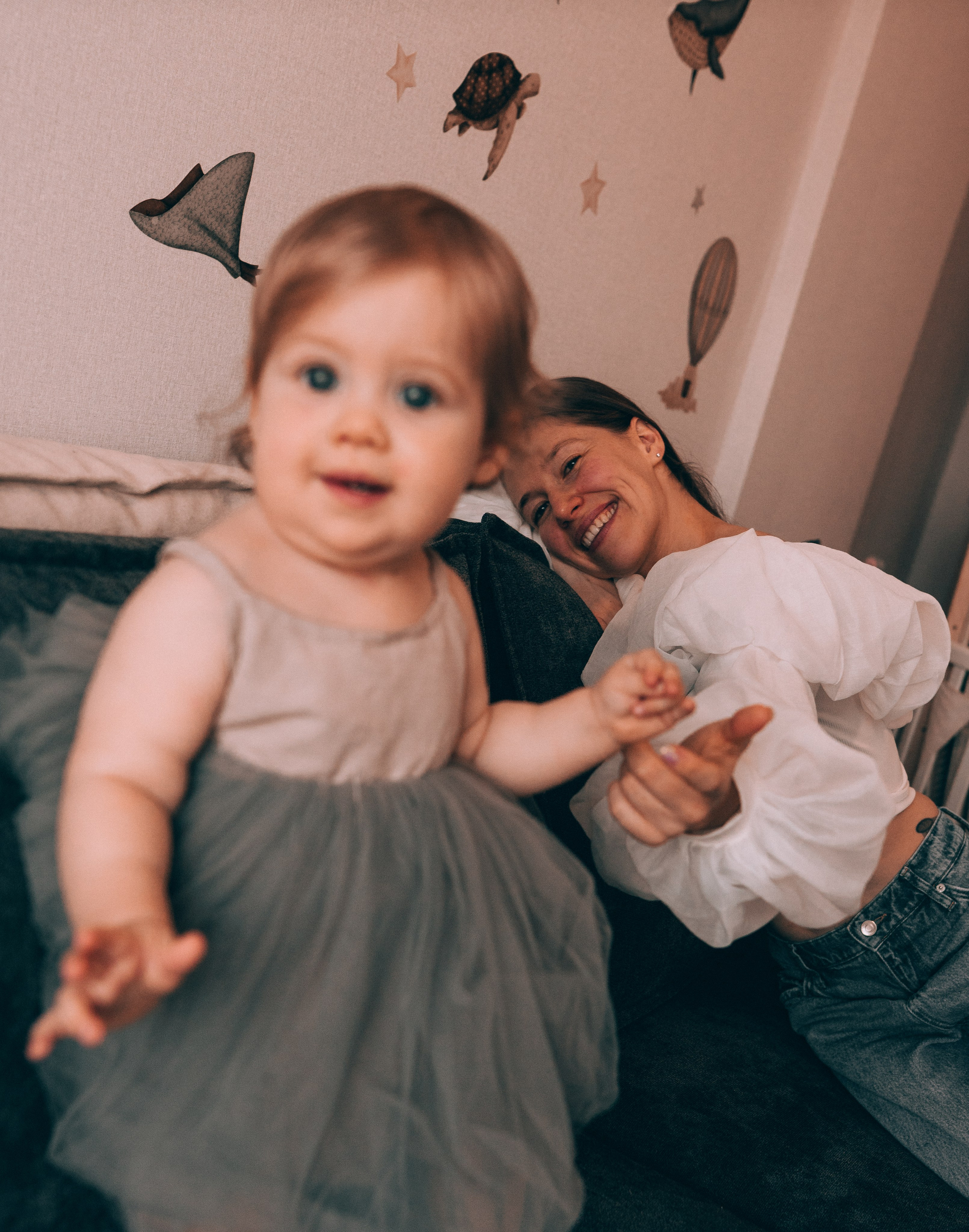 Годик Полли. Семейный, ньюборн фотограф, фотограф на роды в Москве, Виктория Тюльдюкова