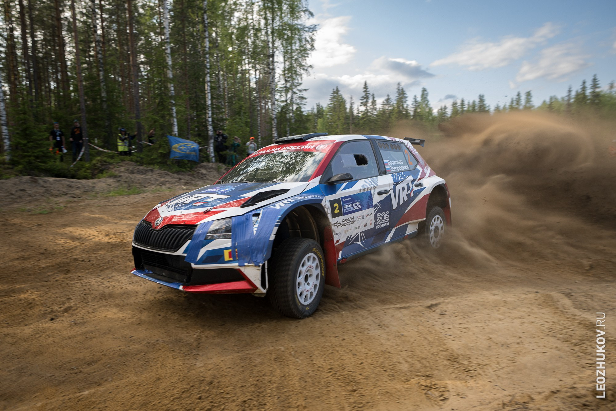 White nights rally 2025. Sports photographer Leonid Zhukov