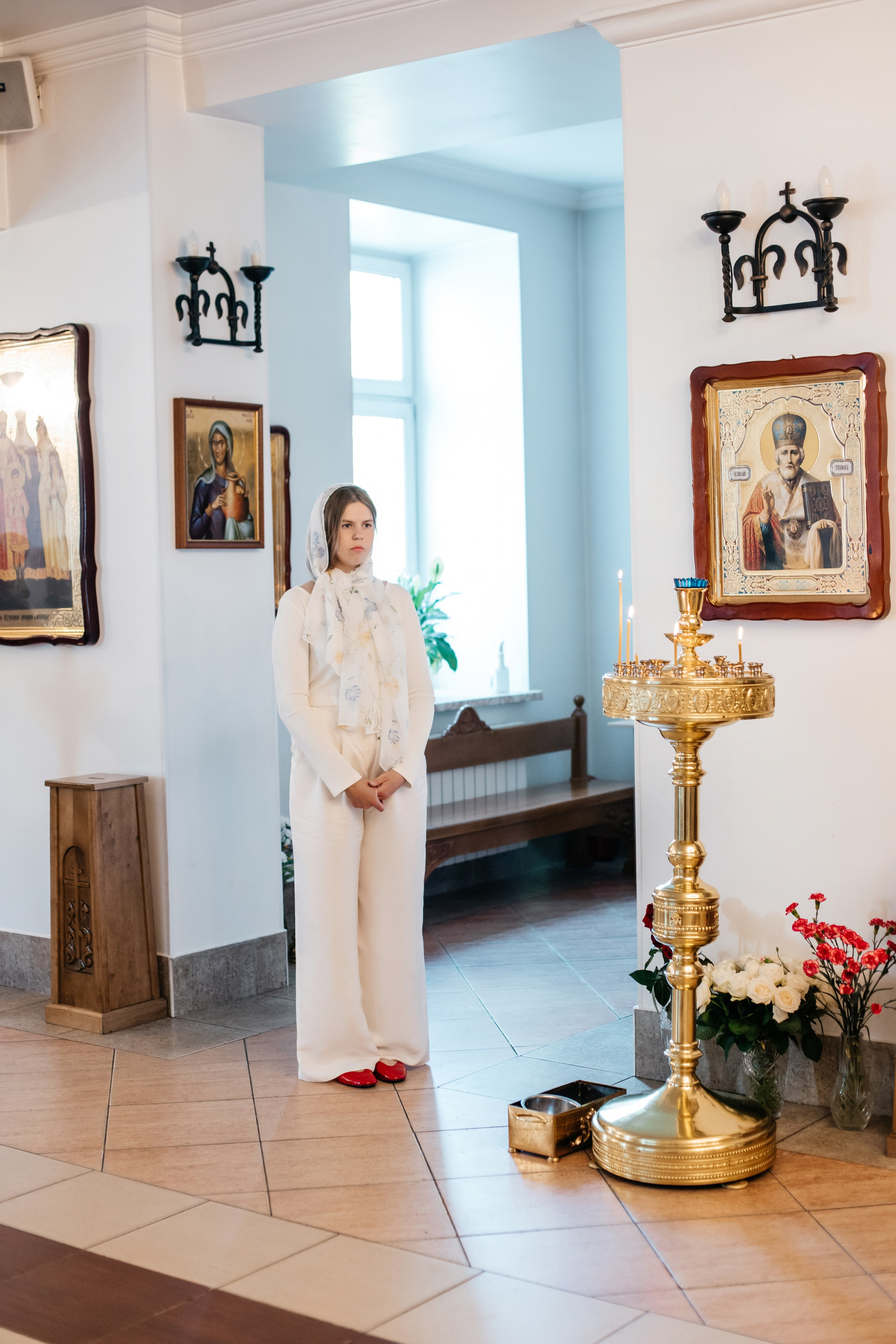 Крещение Андрея. Церковь Преображения Господня. Фотограф ВИКА МЕДУЗА