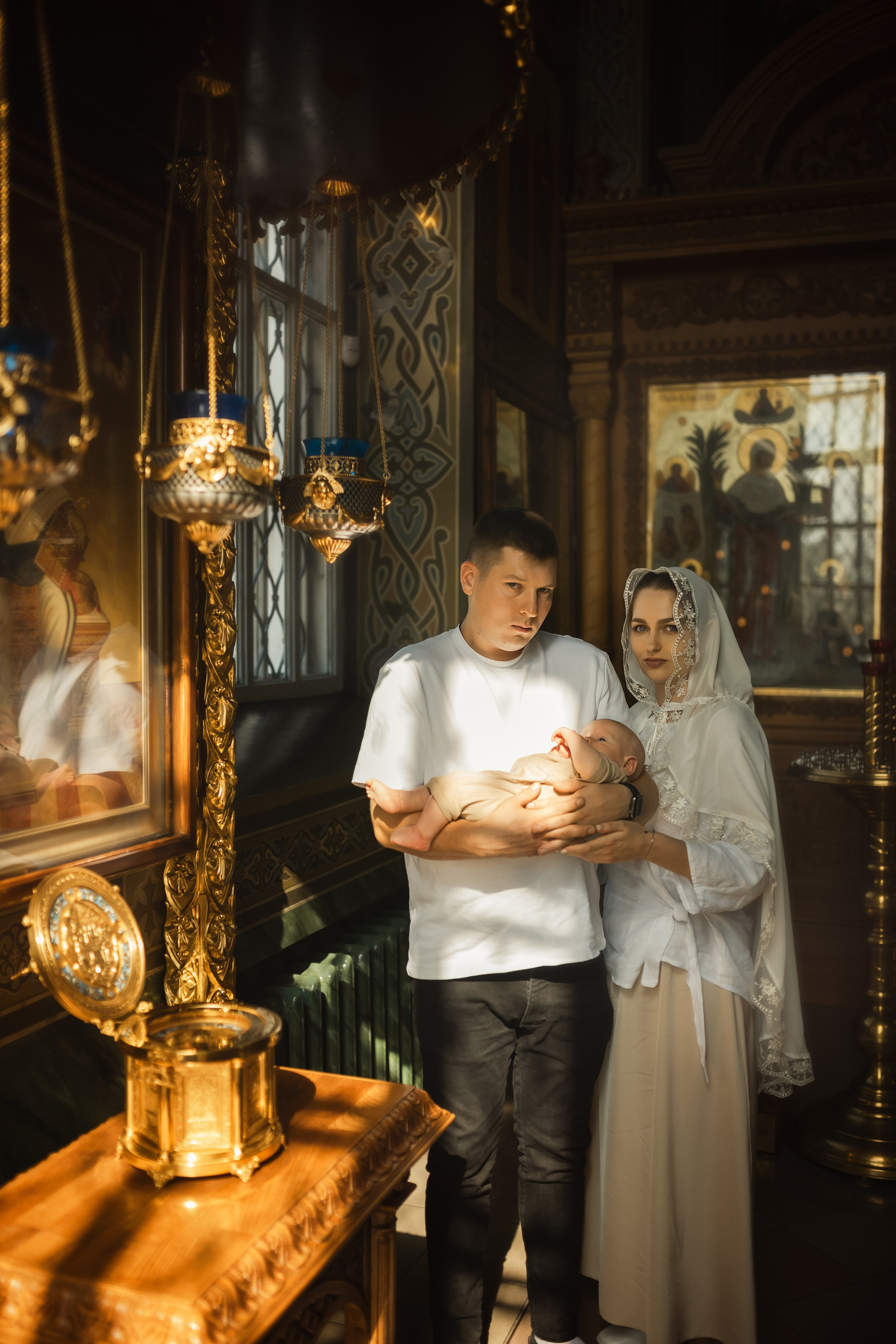 Таинство Крещения. Профессиональный семейный и церковный фотограф в Ростове-на-Дону