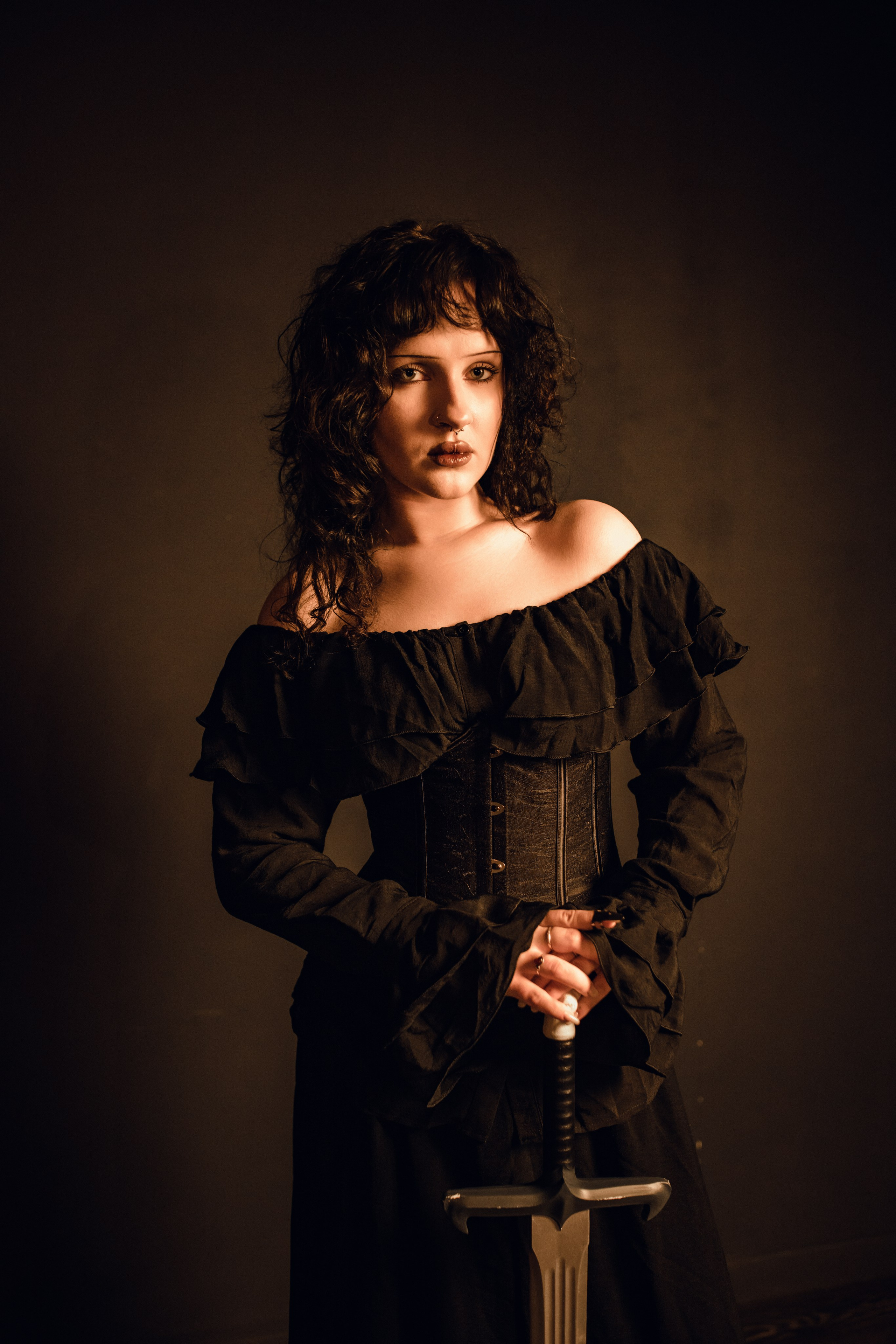 портрет девушки в студии, фотограф Санкт-Петербург