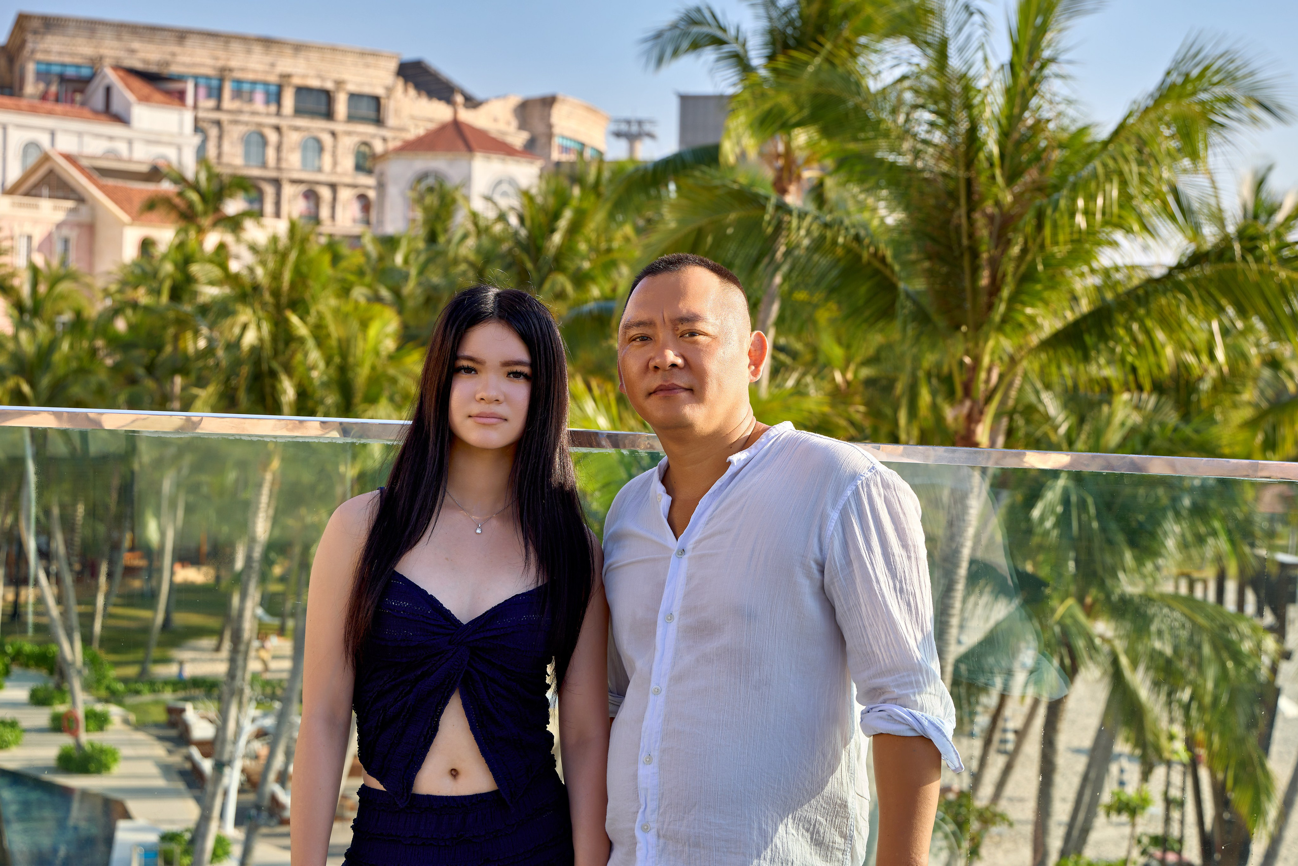 Family Photoshoot in Sunset Town