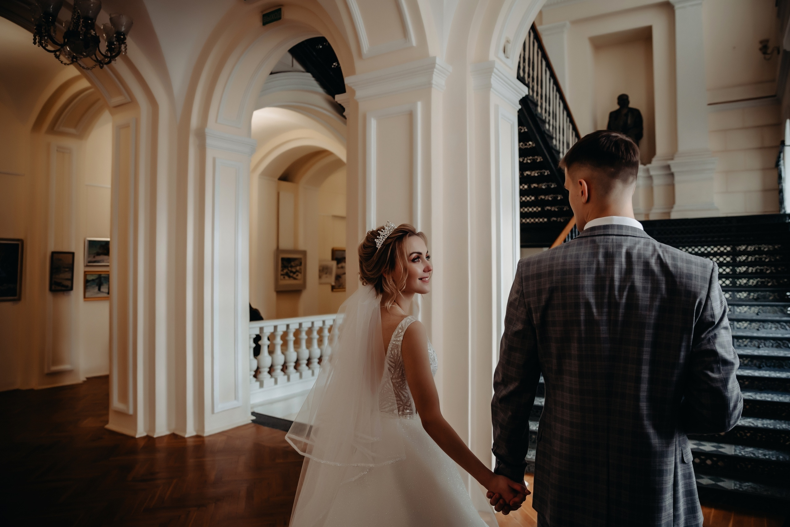 Зимняя свадебная фотосессия в Витебске. Свадебный фотограф в Витебске Дмитрий Кувшинов