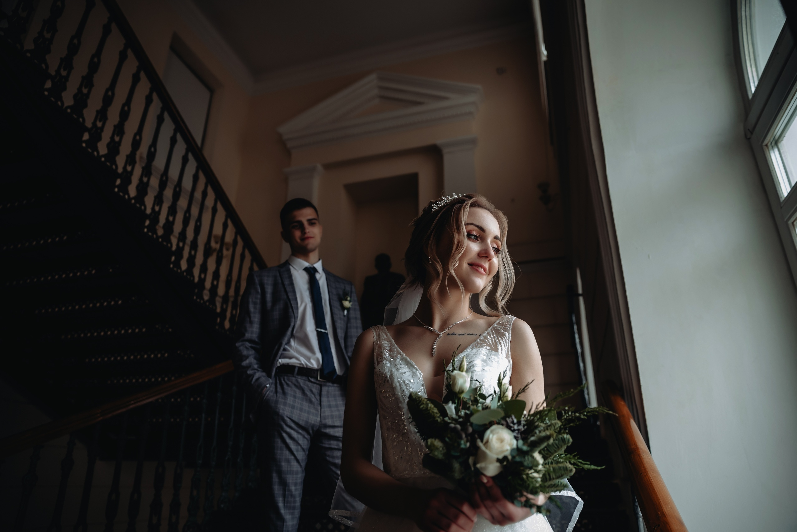 Зимняя свадебная фотосессия в Витебске. Свадебный фотограф в Витебске Дмитрий Кувшинов