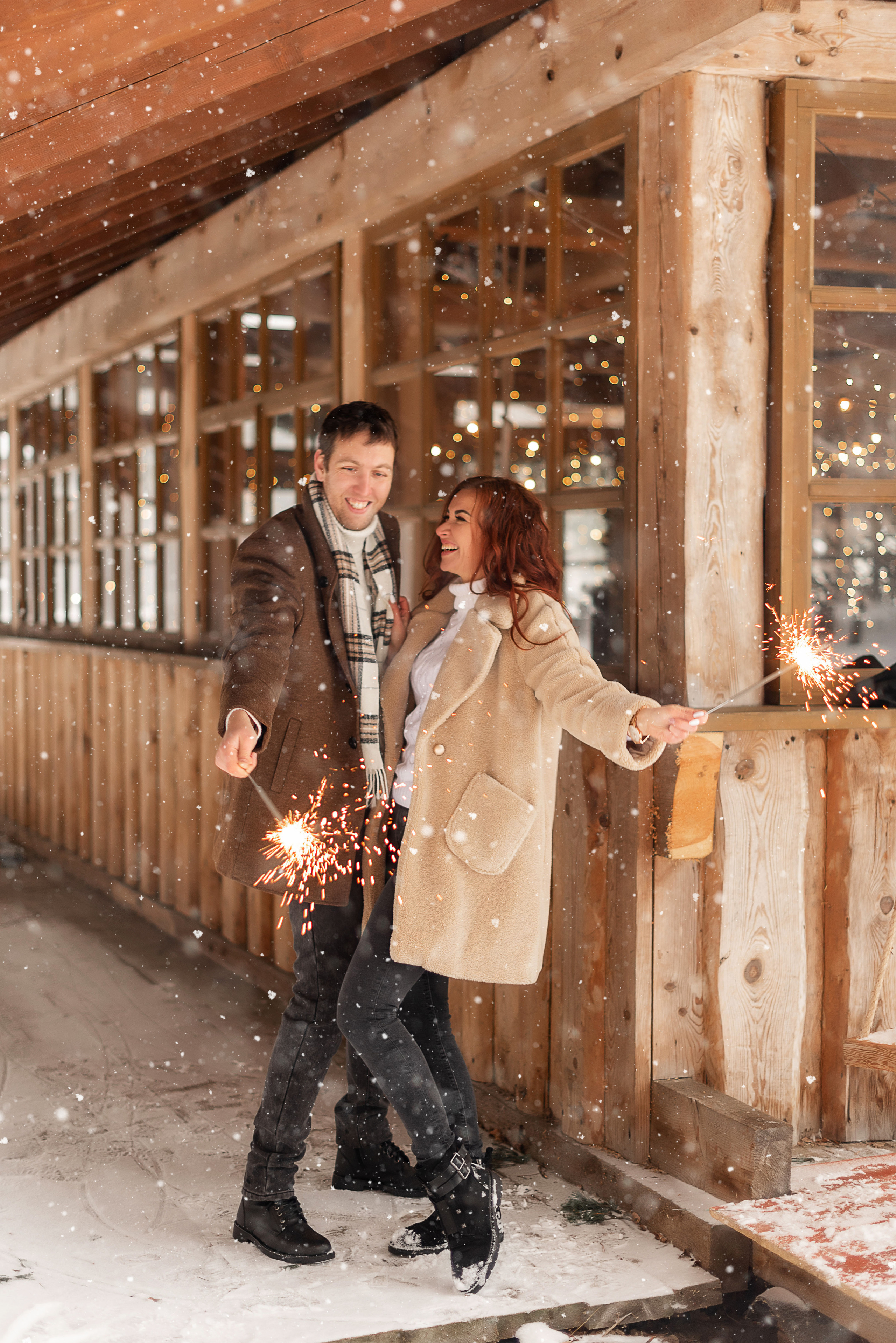 Снежные танцы. Свадебный, семейный и детский фотограф в Москве и области