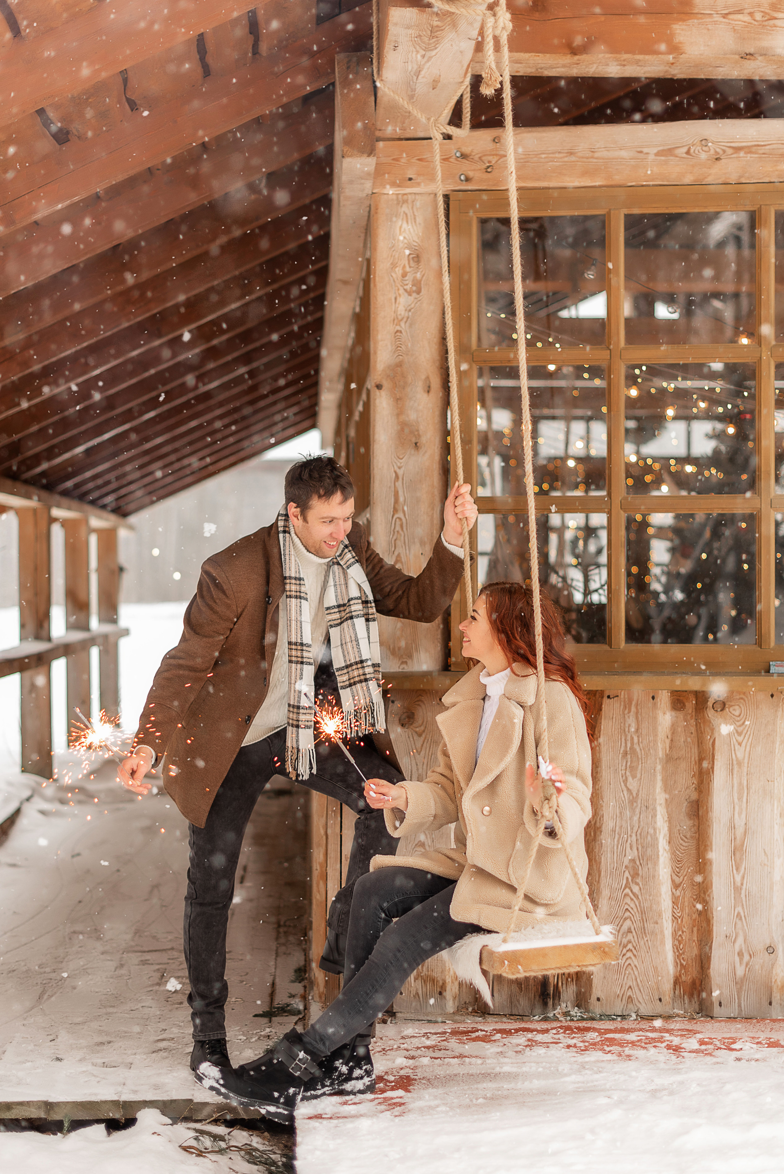 Снежные танцы. Свадебный, семейный и детский фотограф в Москве и области