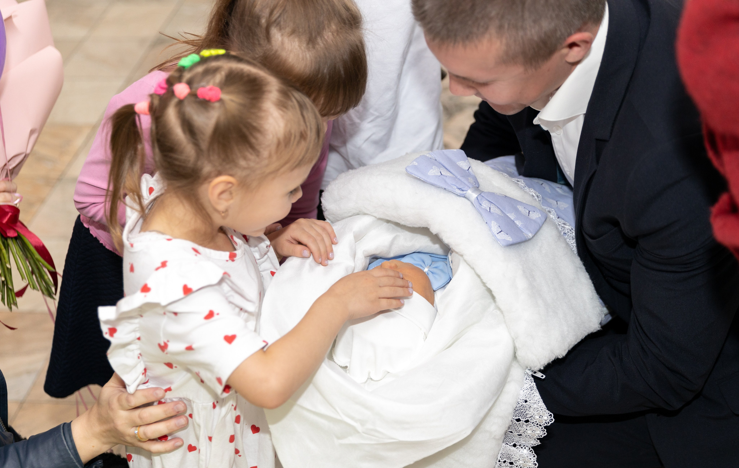 Выписка из роддома. Ирина Соломатина фотограф Чита