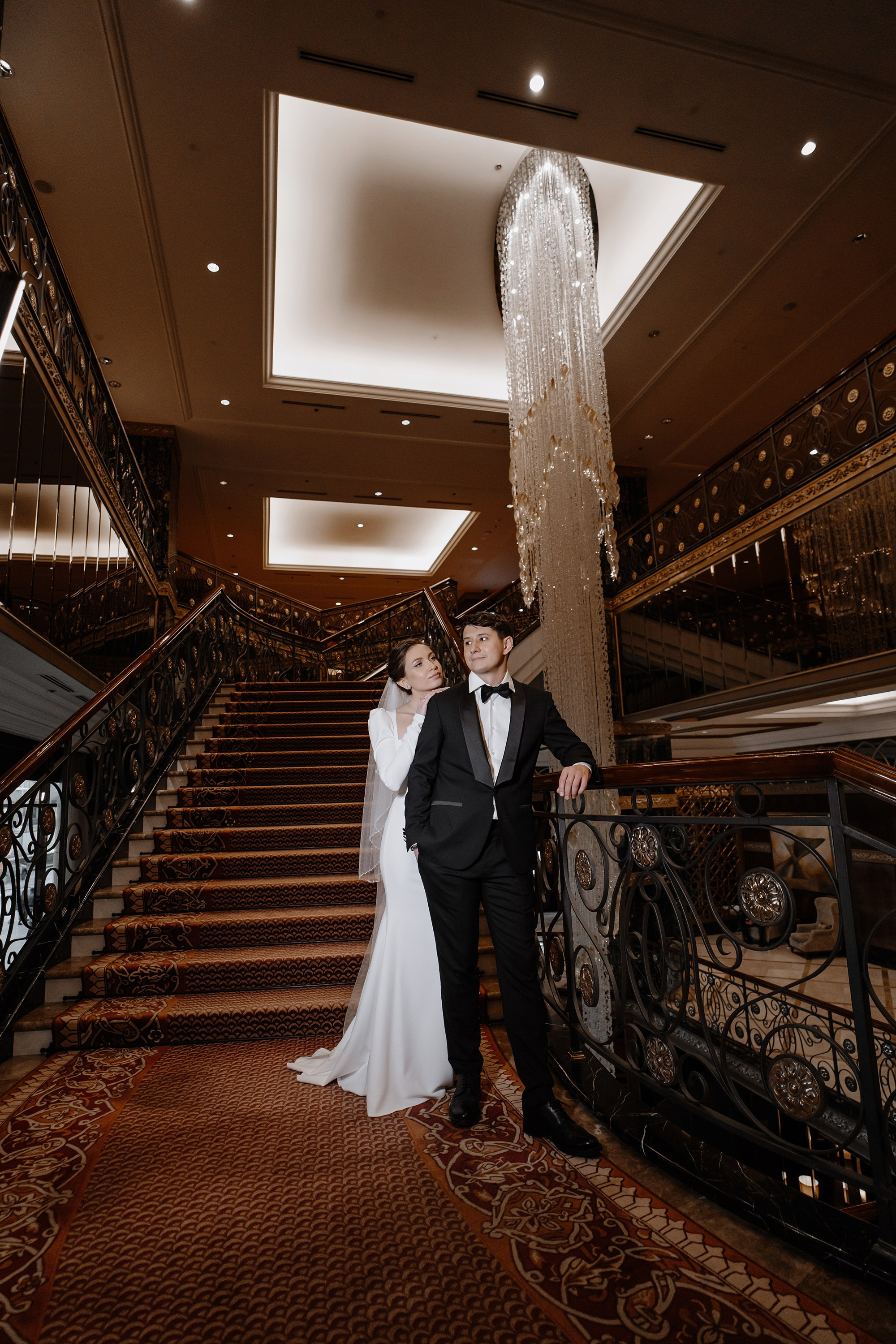 Фотосессия свадьбы в Lotte Plaza. Свадебный и семейный фотограф в Москве Светлана Зоткина