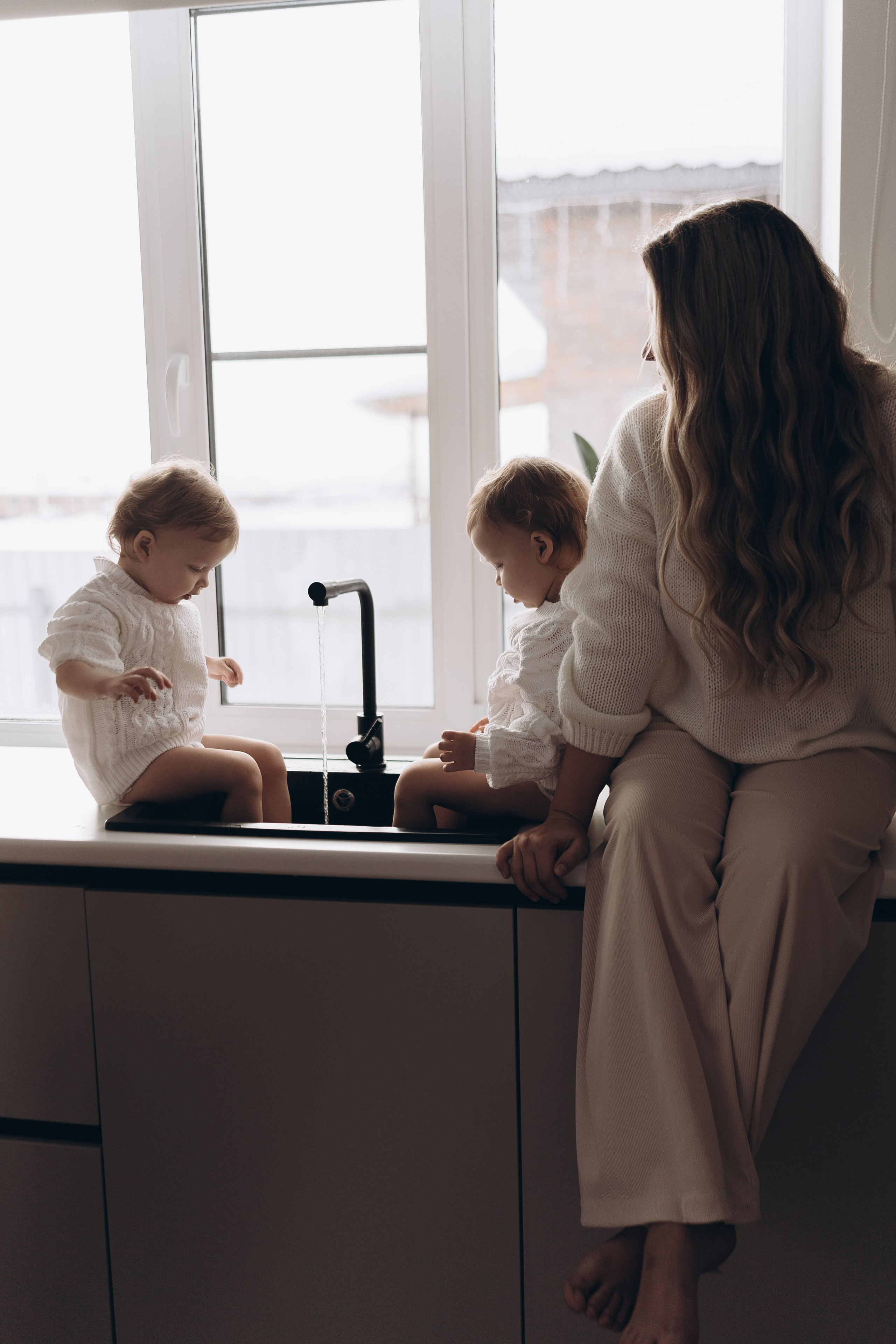 Лёша, Лена, Ева и Лея. Семейный и домашний фотограф в Уфе Ирина Гарасюта