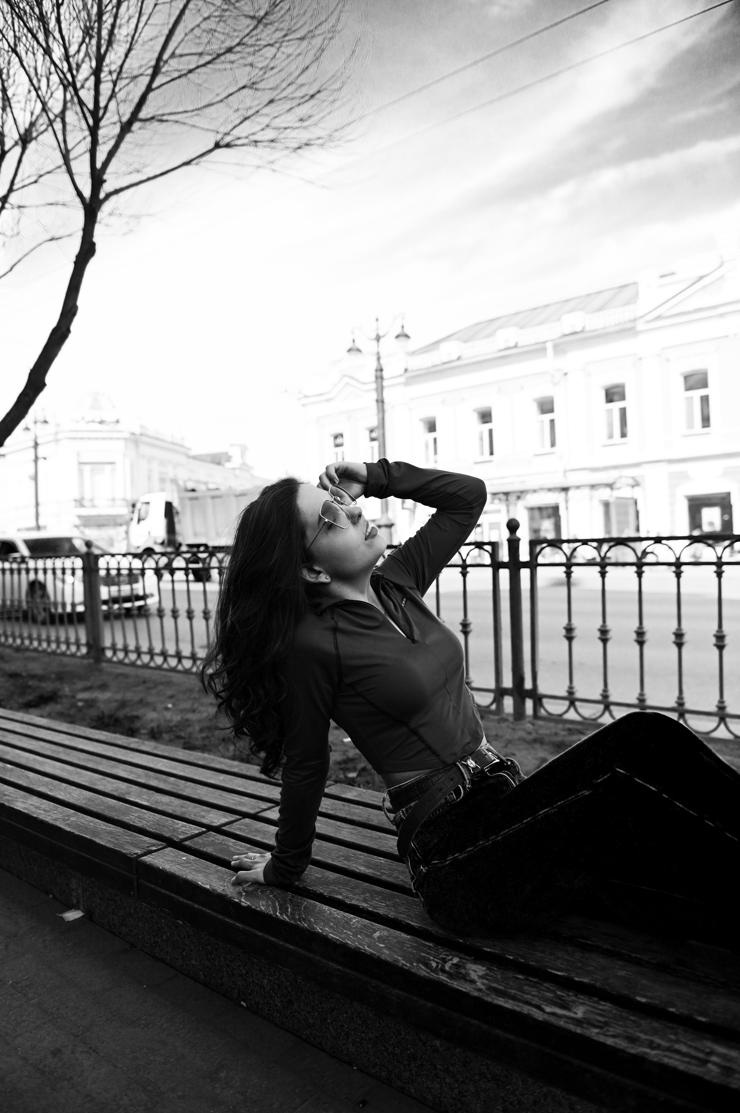 Индивидуальная прогулочная в городе. Свадебный, семейный, детский, контент фотограф в Омске Максим Ильин