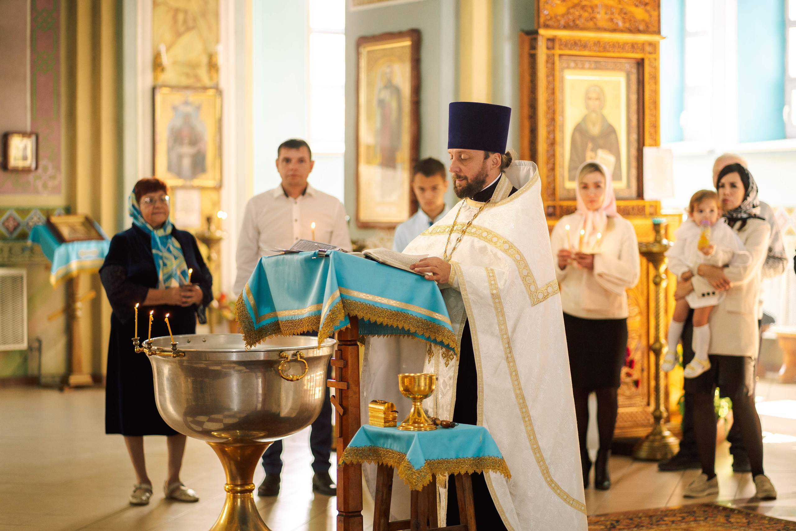 Крещение Есении. Фотограф Губаха Рависа Муллахметова