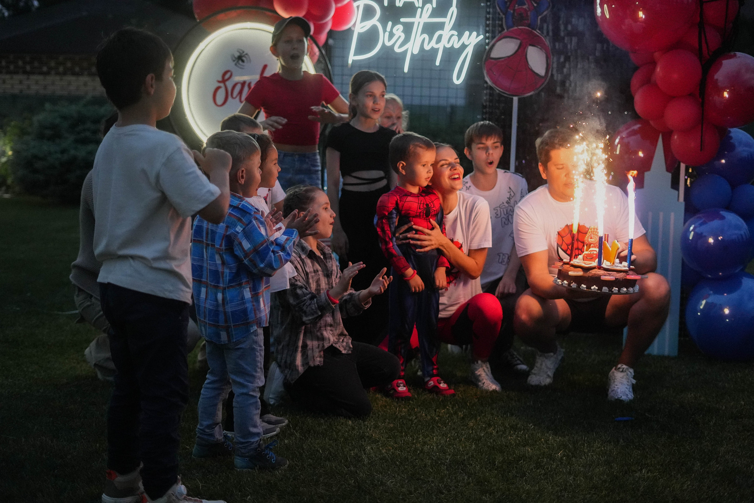 День рождение Саши 4 года. Фотограф Волгоград Анастасия Ли