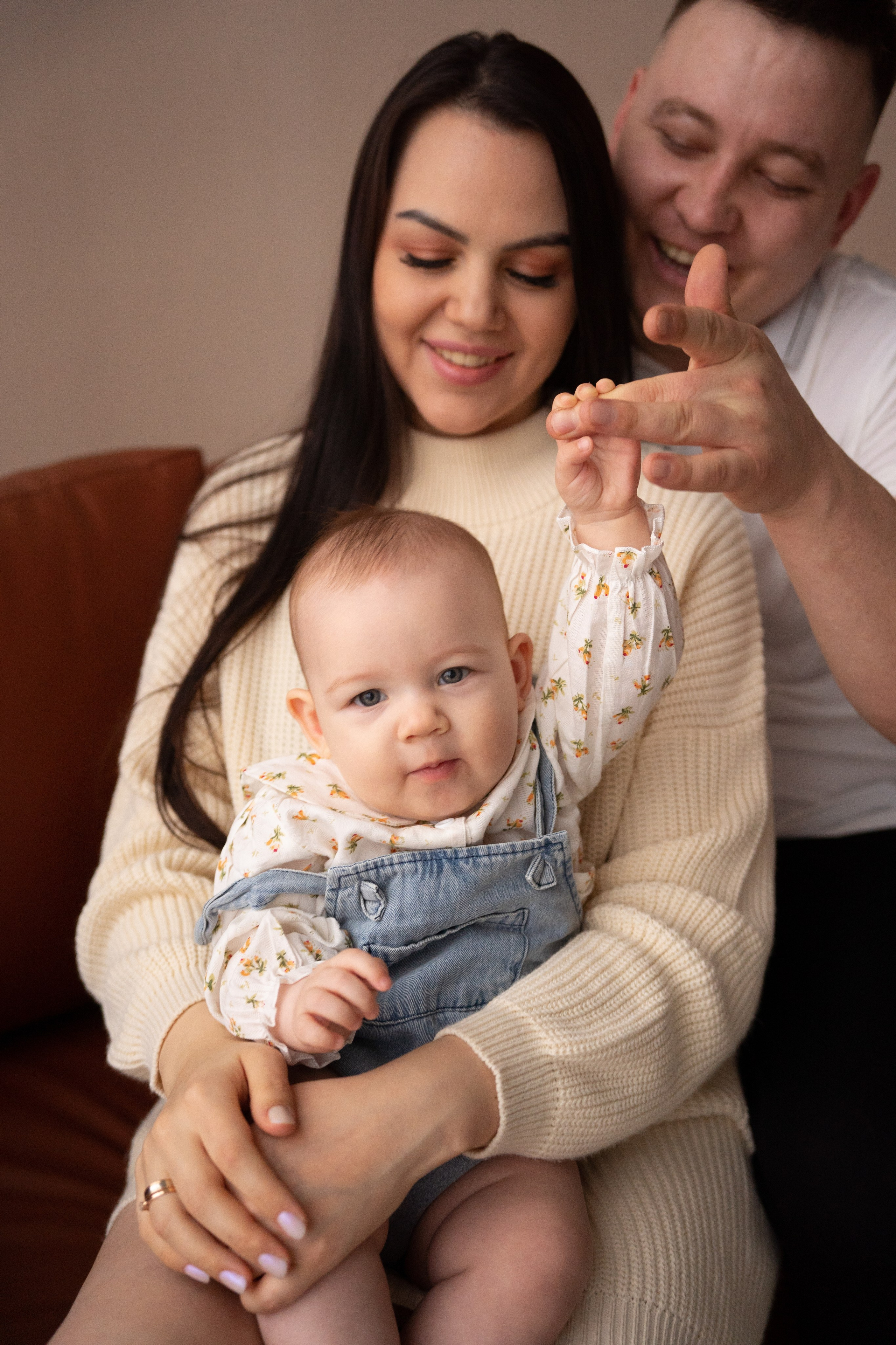 Семейная съемка в студии