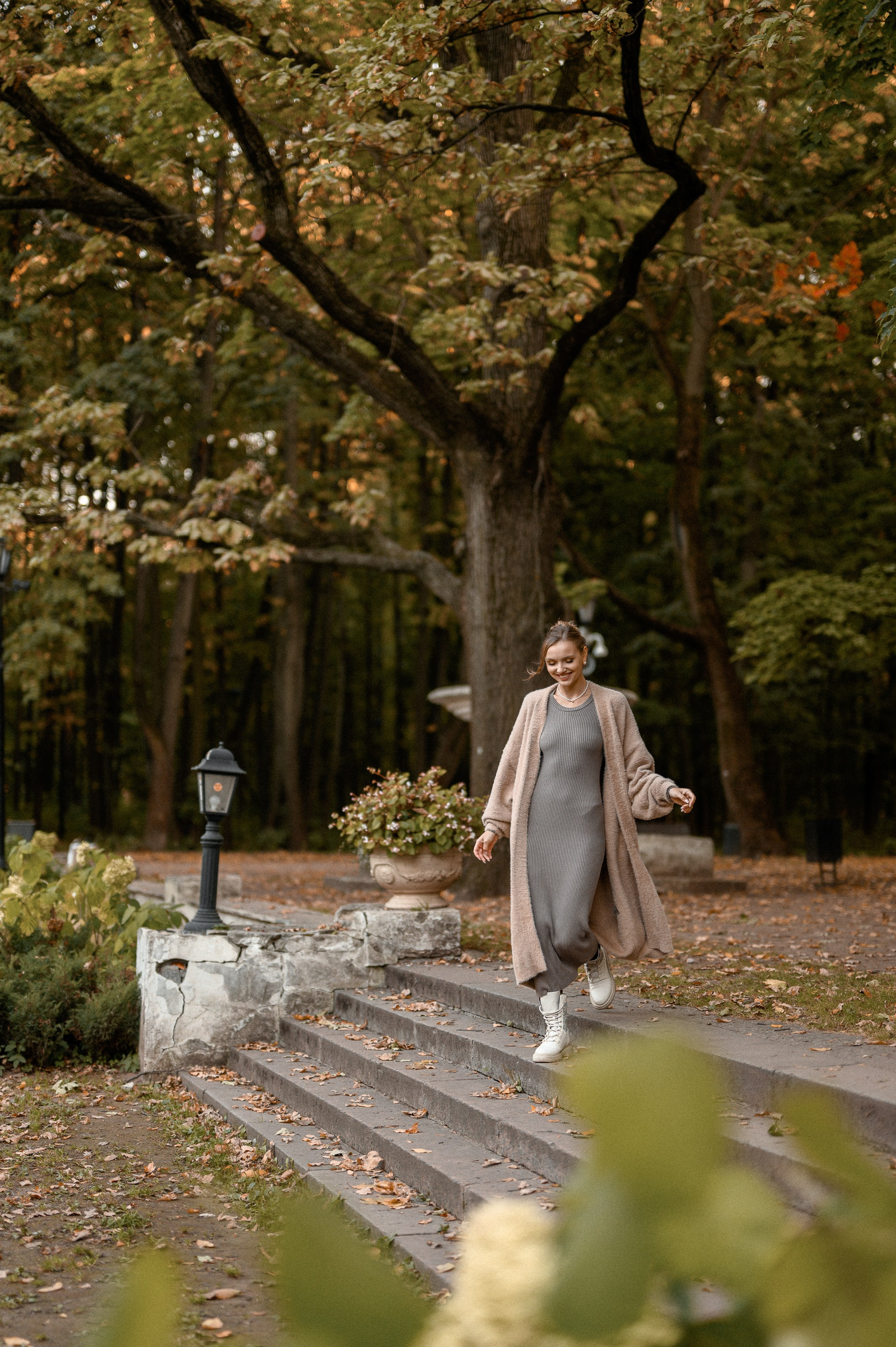 Съёмка в Нескучном саду на закате. Semerlina.ru