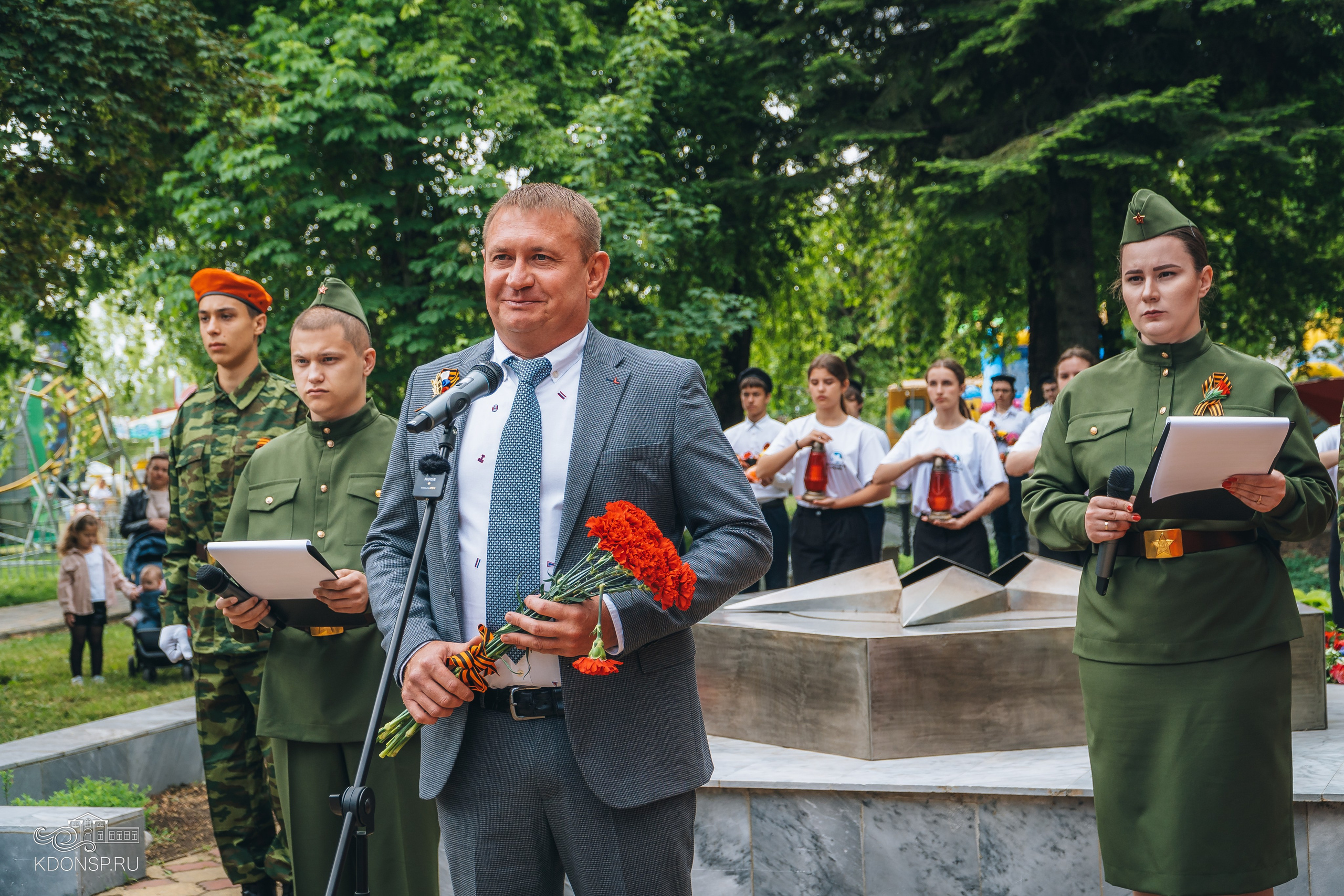 Гражданско — патриотическая акция — «Мы помним». Новотитаровский Дом культуры