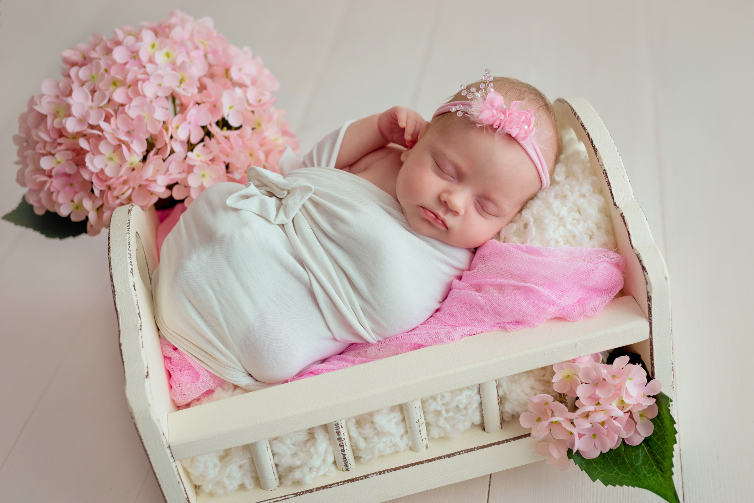 Варвара 21 день. Фотограф новорожденных Вера Мереуца Оренбург