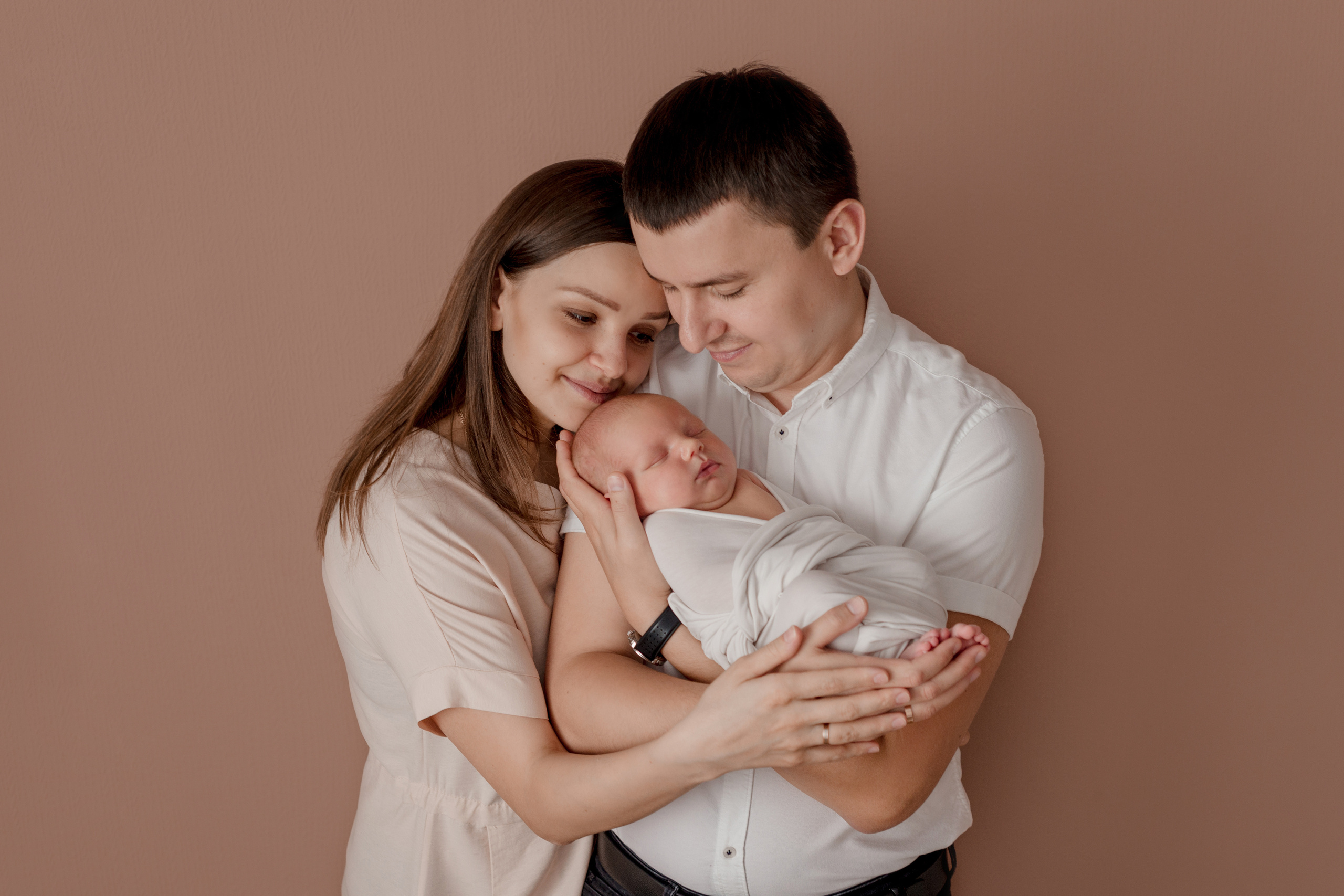 Дима 24 дня. Фотограф новорожденных Вера Мереуца Оренбург