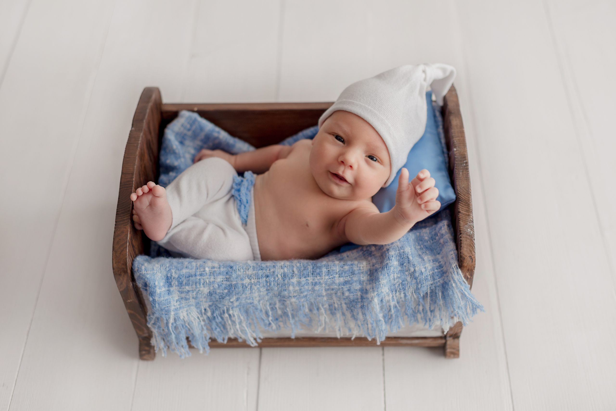 Дима 24 дня. Фотограф новорожденных Вера Мереуца Оренбург