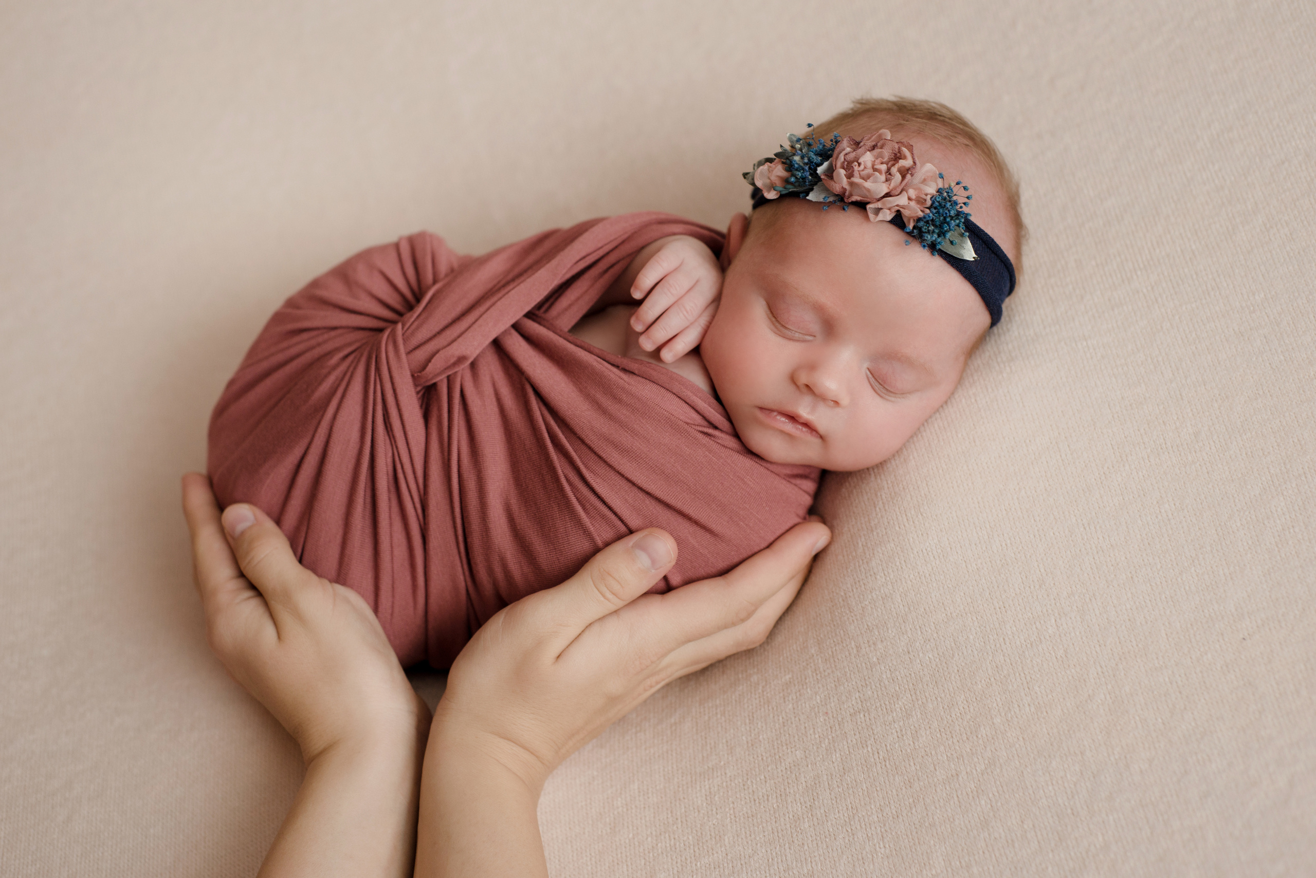 Варвара 21 день. Фотограф новорожденных Вера Мереуца Оренбург