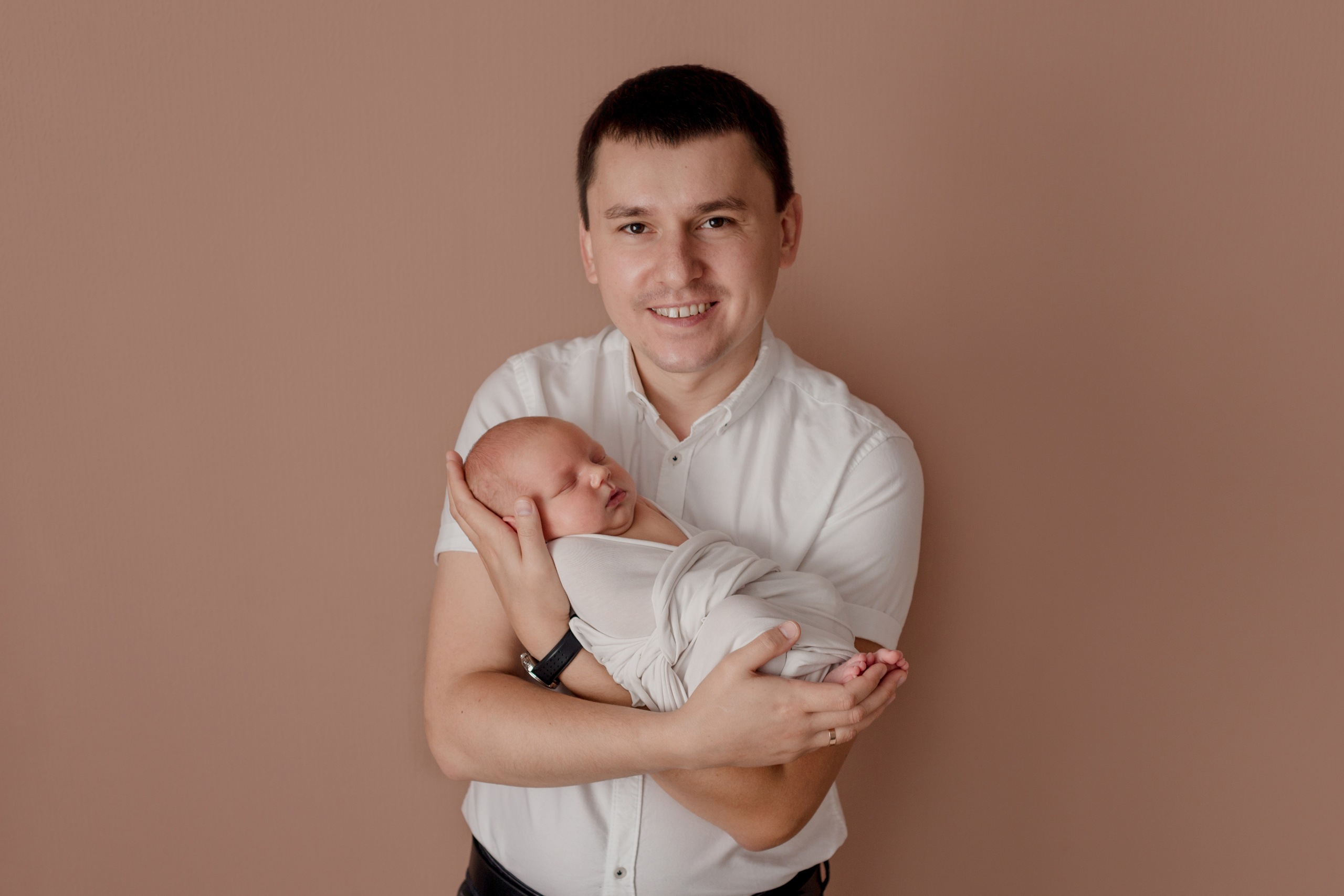 Дима 24 дня. Фотограф новорожденных Вера Мереуца Оренбург