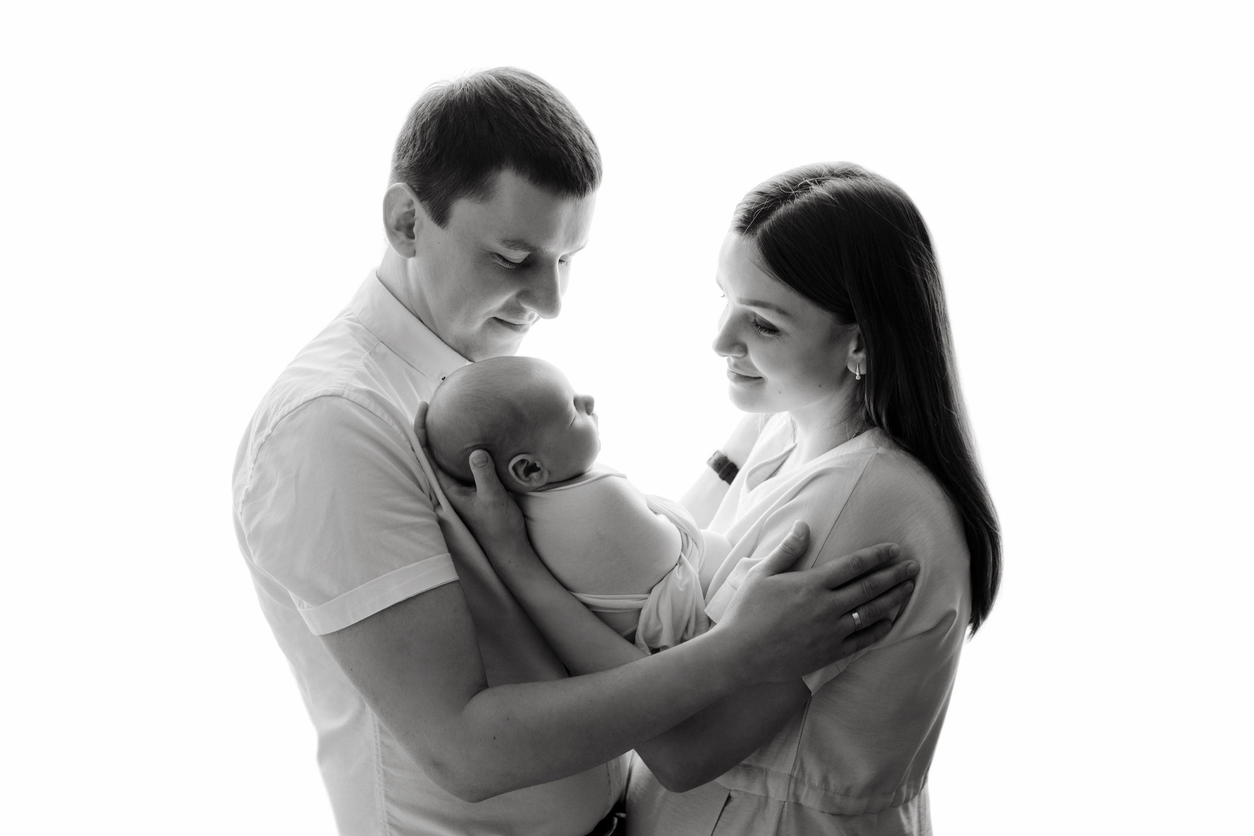 Дима 24 дня. Фотограф новорожденных Вера Мереуца Оренбург