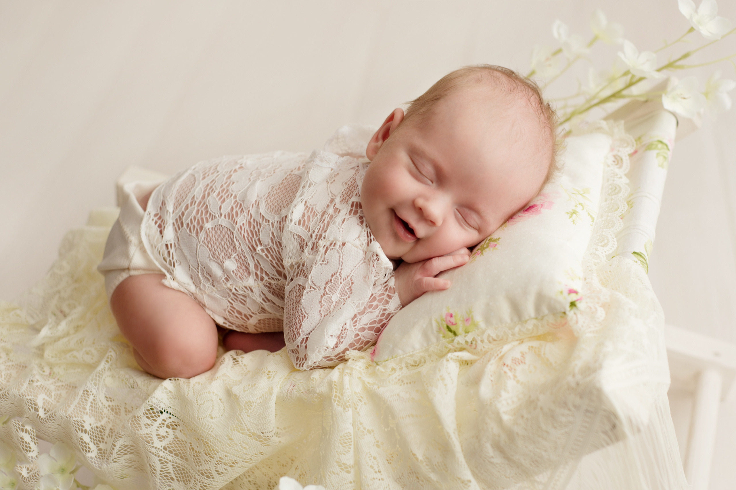 Варвара 21 день. Фотограф новорожденных Вера Мереуца Оренбург