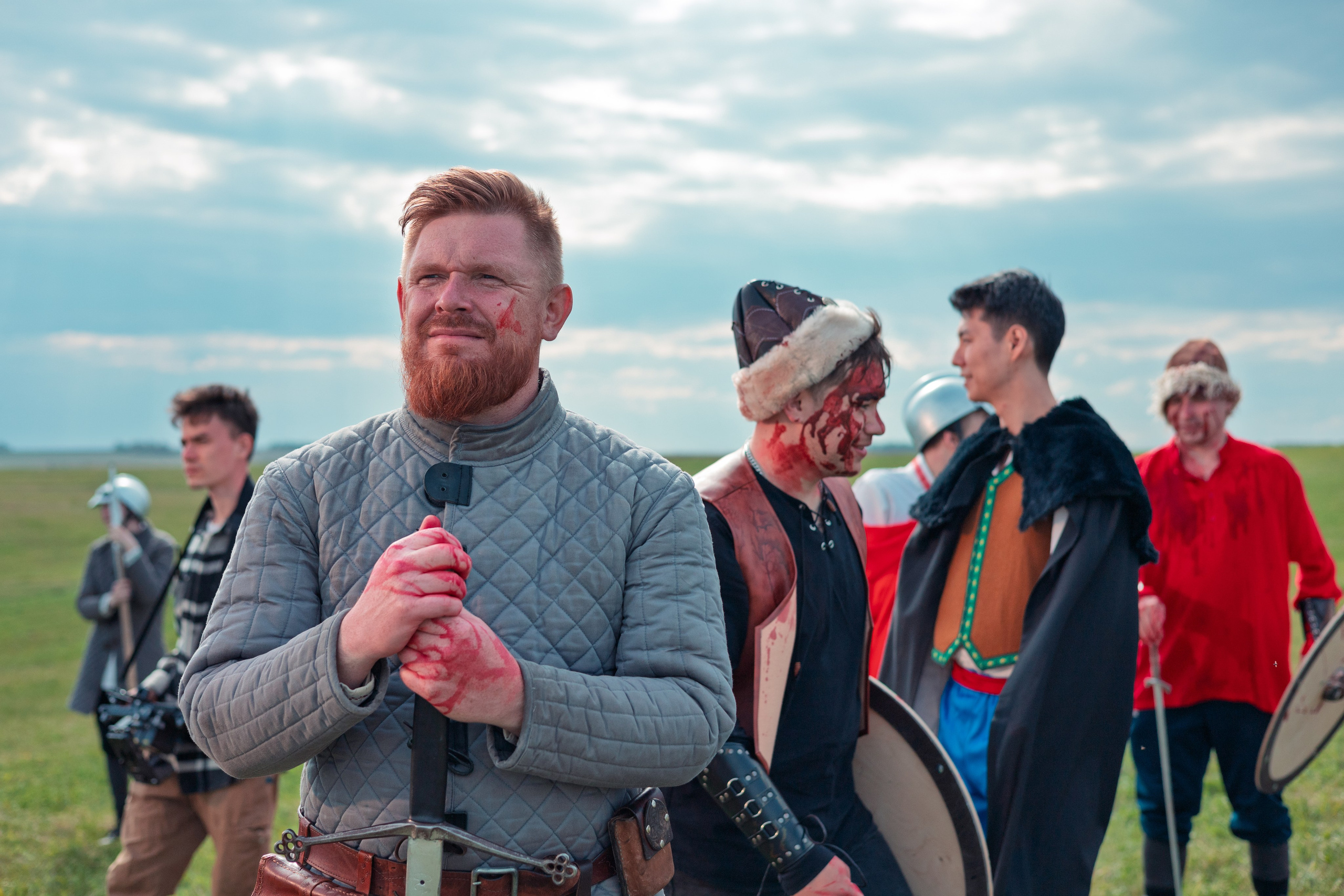 Бэкстейдж-съемка рекламы охранной компании «Тамерлан». Фотограф Белов Тимофей | Красноярск