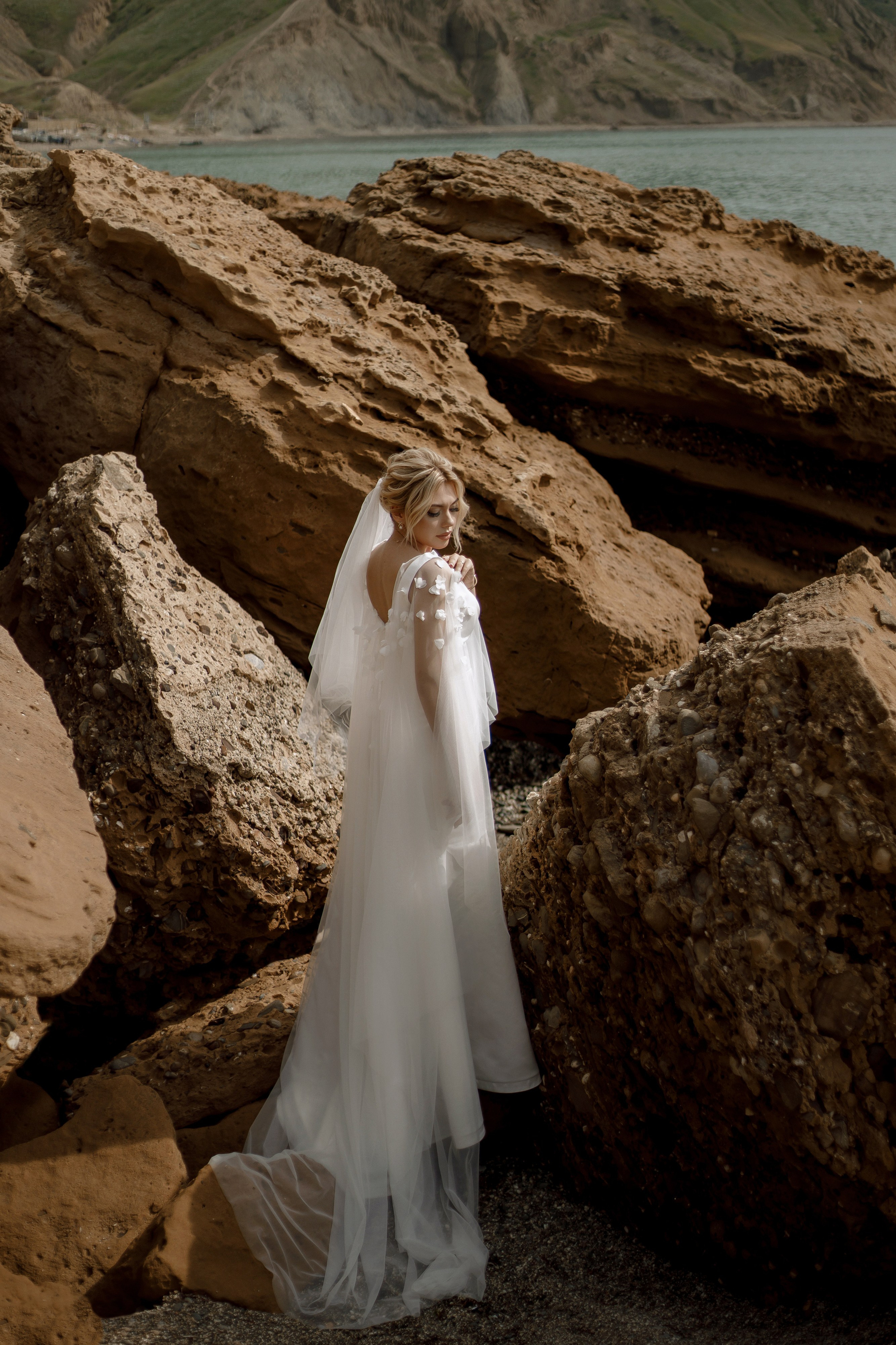 Денис и Алина. Белый замок. Фотограф Анна Лейман. Севастополь