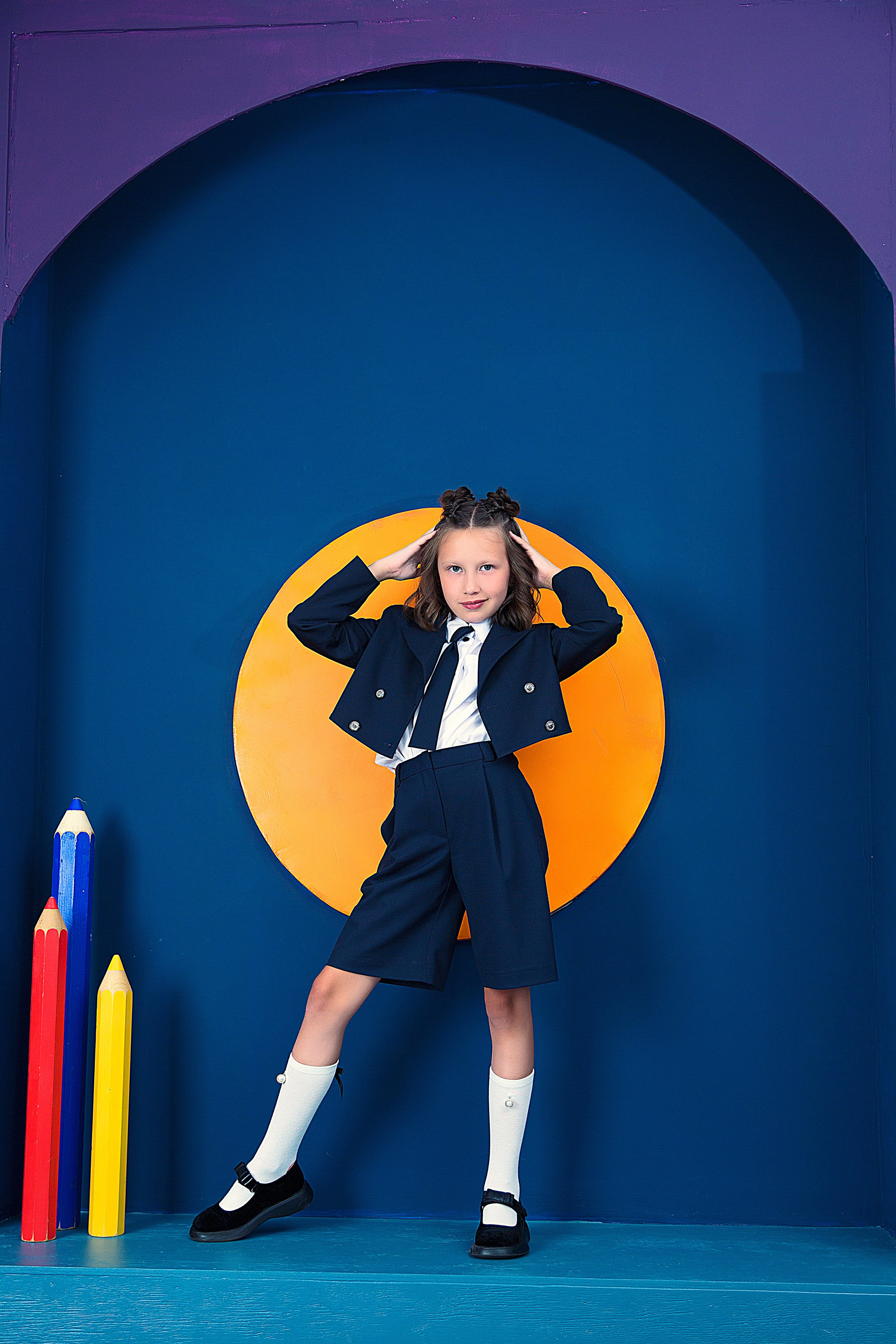 Школьница. Детский школьный фотограф в Кемерово Зиновьева Екатерина